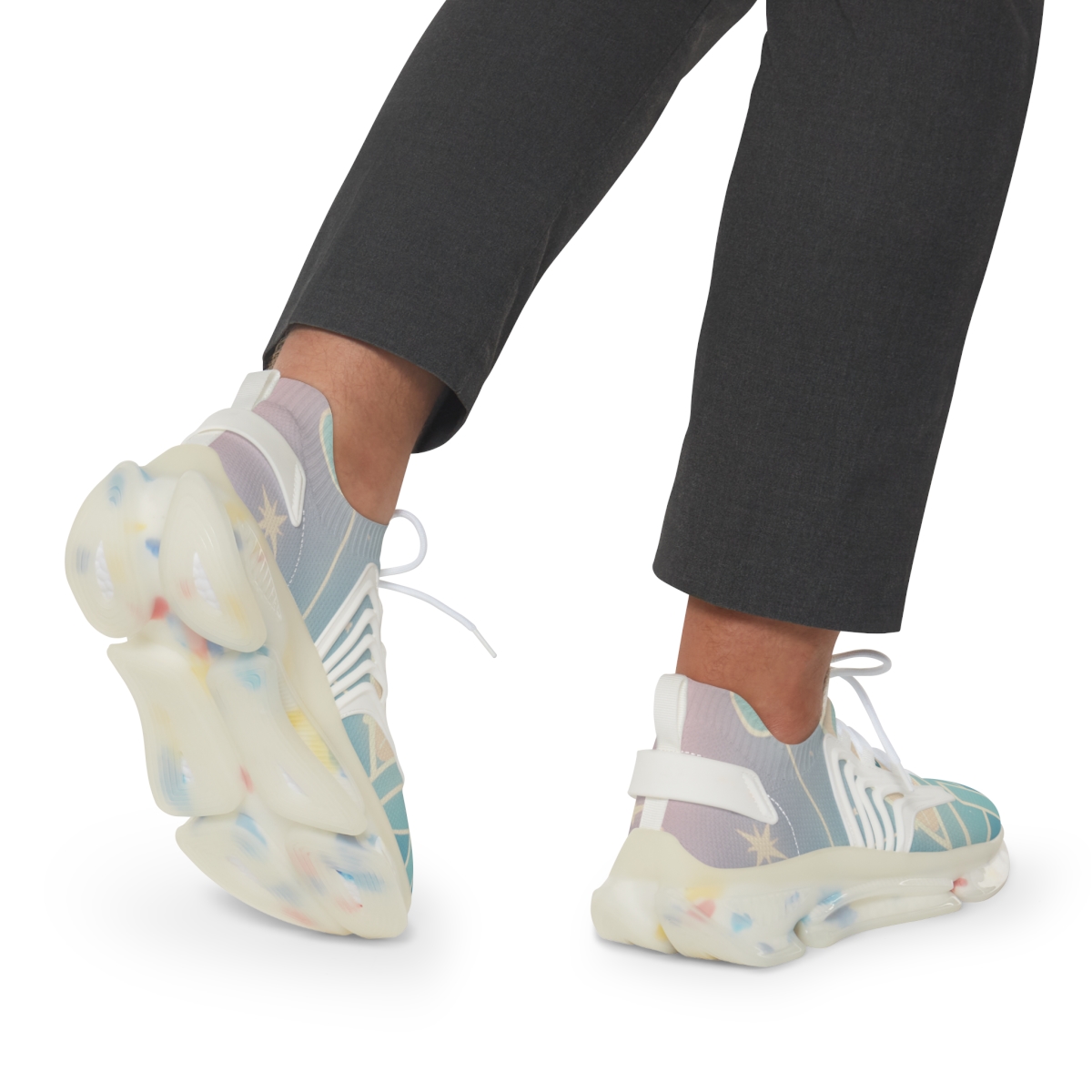 Cosmic Bubble Tea Constellation designer branded sneakers