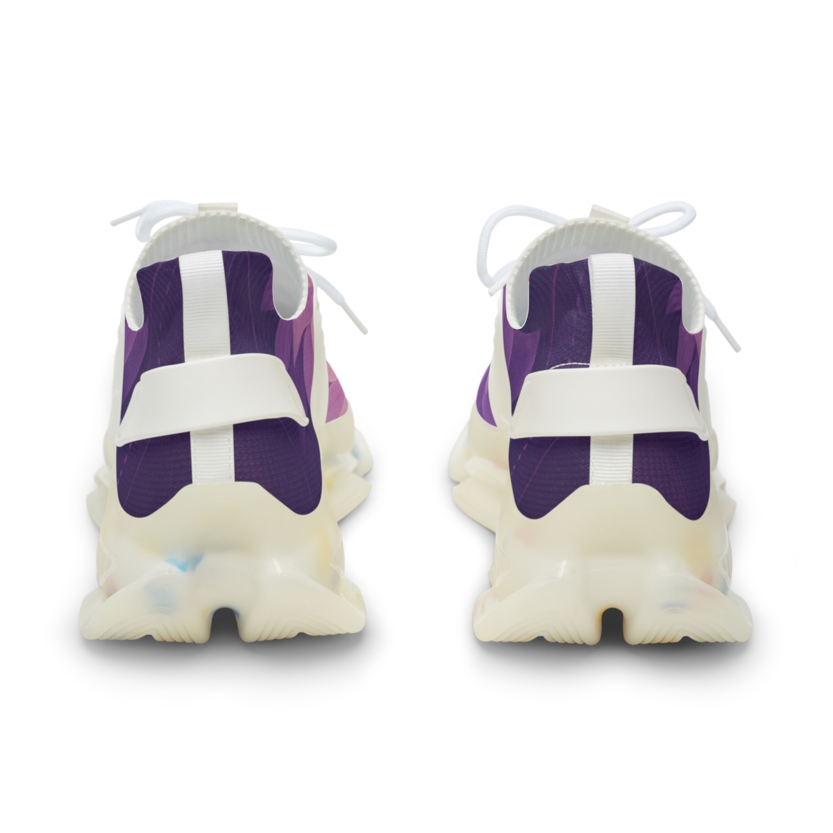 Petal Spiral Continuum personalized athletic sneakers