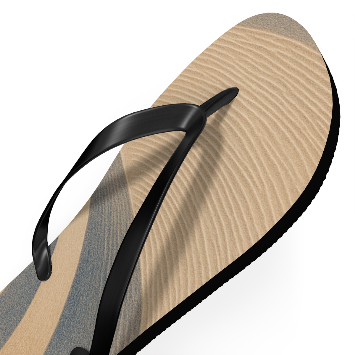 Wind Arc Ripple Weave trendy printed flip flops