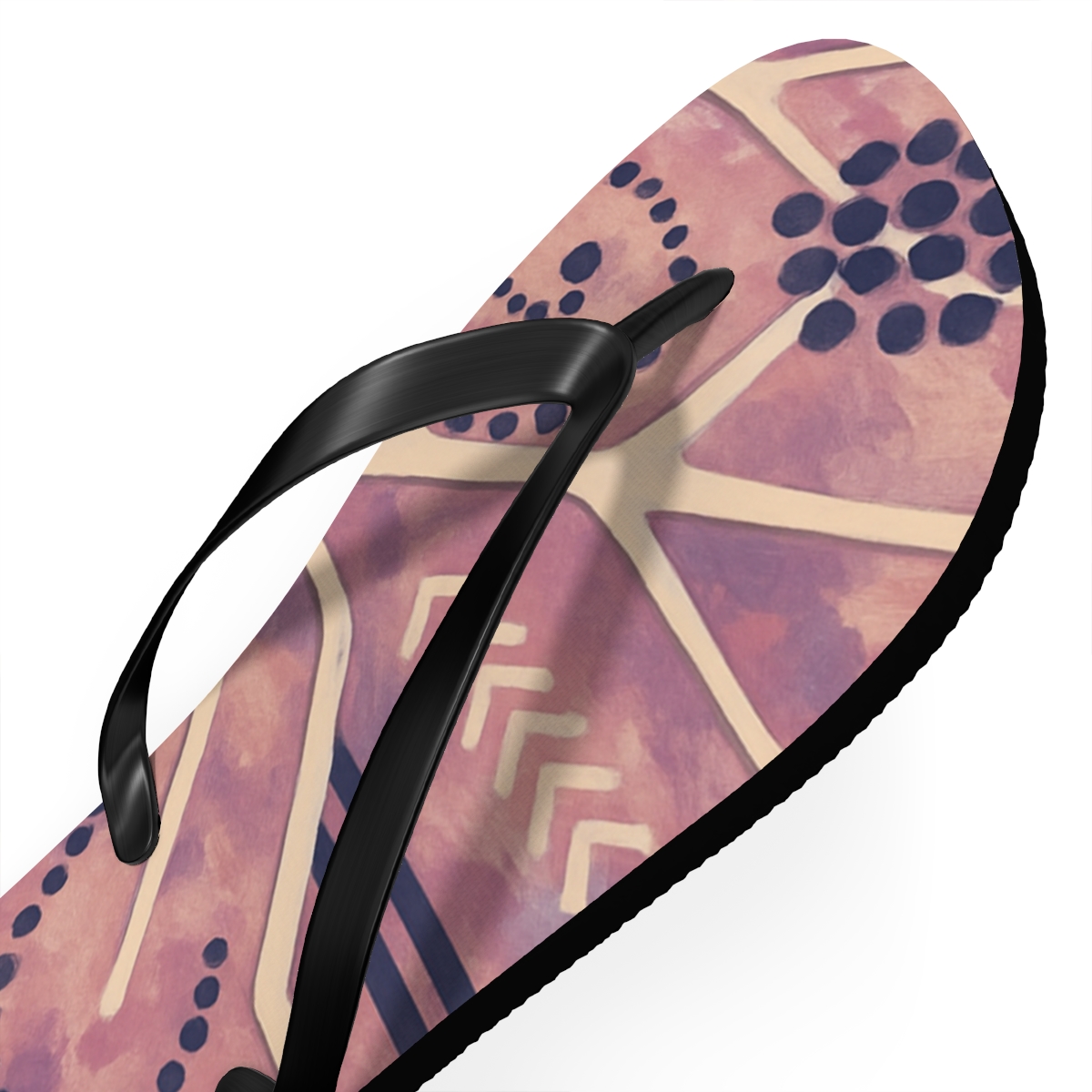Vein Lattice Cadence soft sole flip flops