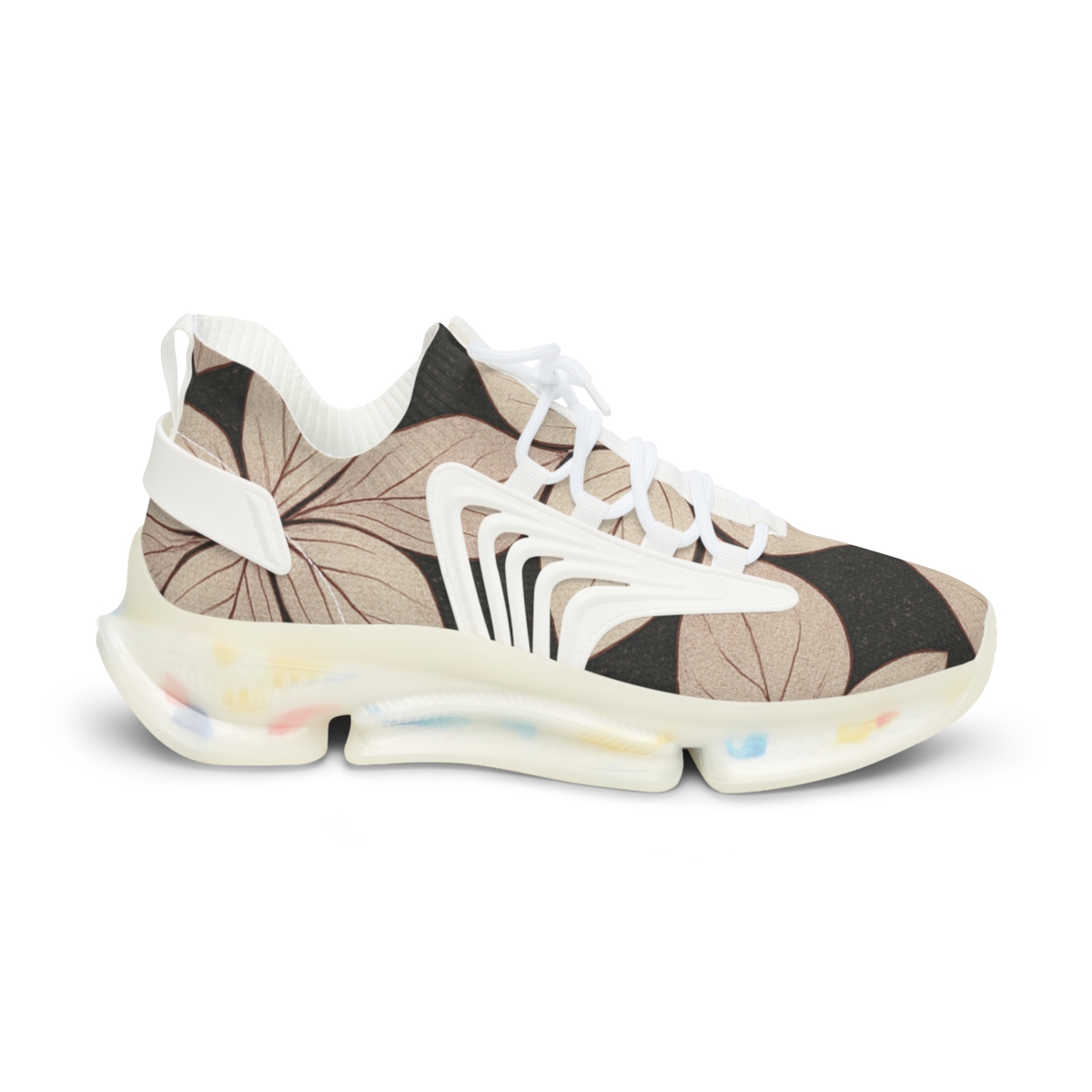Lotus Filigree Lattice trendy fashion sneakers