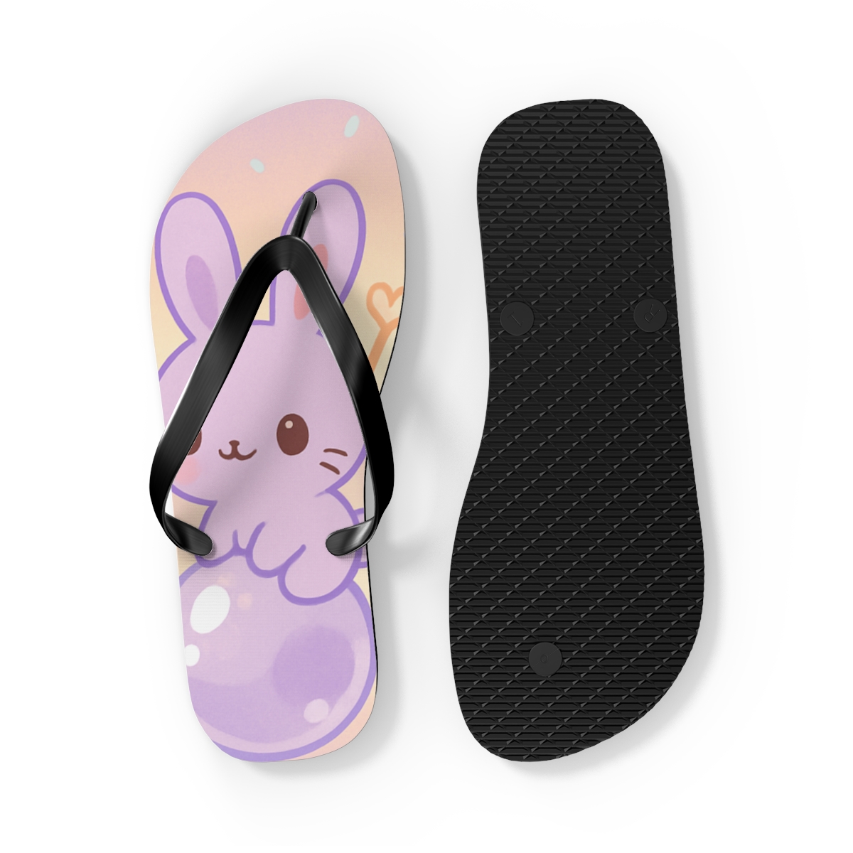 Kawaii Bubble Tea Stroll Flip Flops