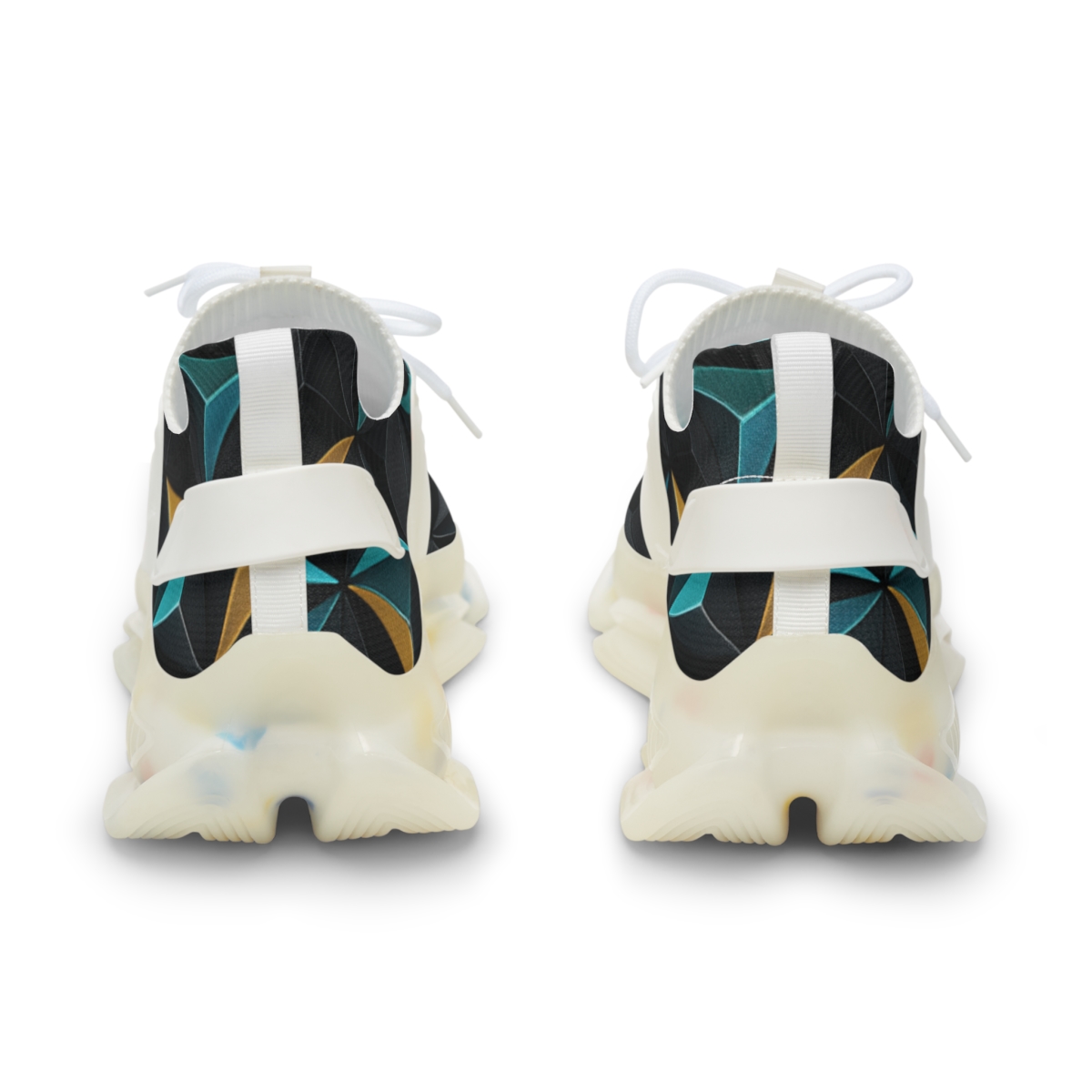 Hex Prism Bloom Grid stylish casual sneakers