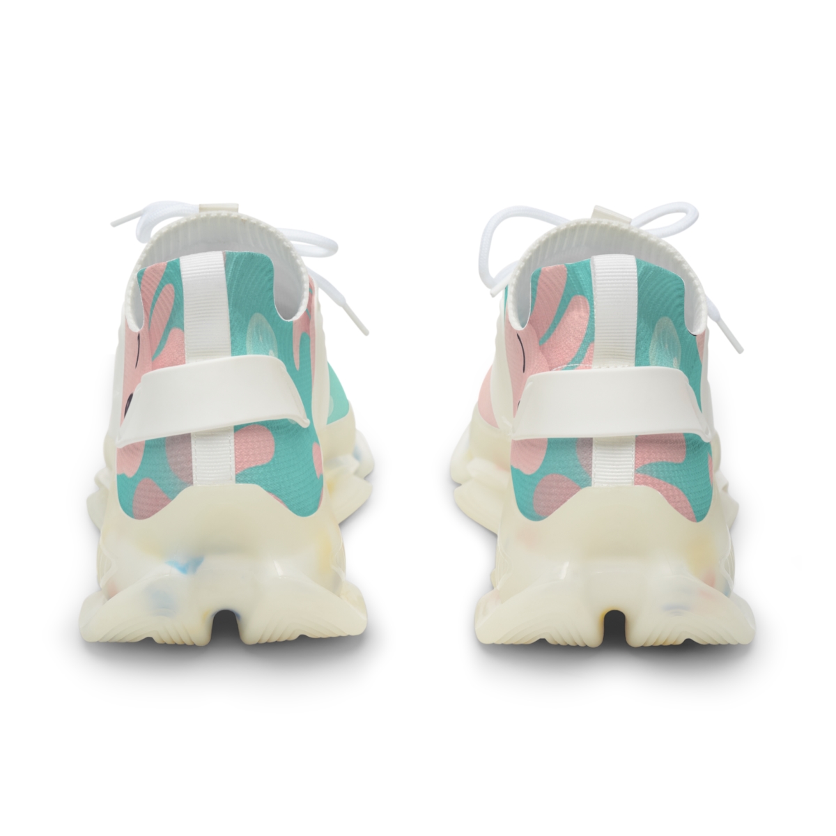 Cotton Candy Jellyfish Parade personalized athletic sneakers