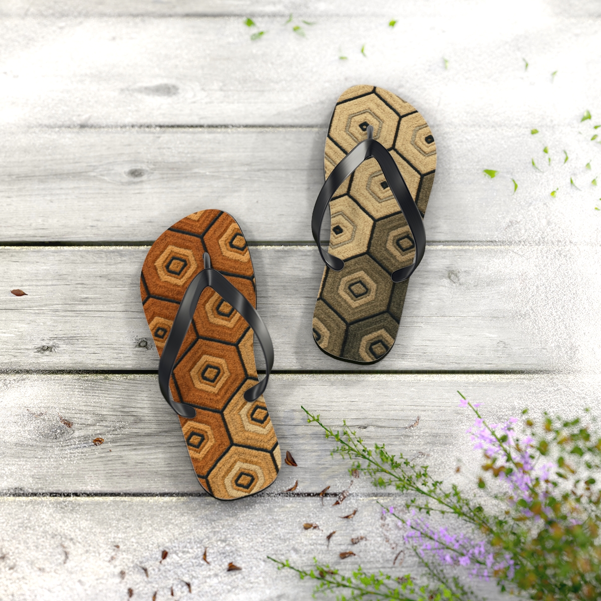 Mosaic Drift Flip Flops