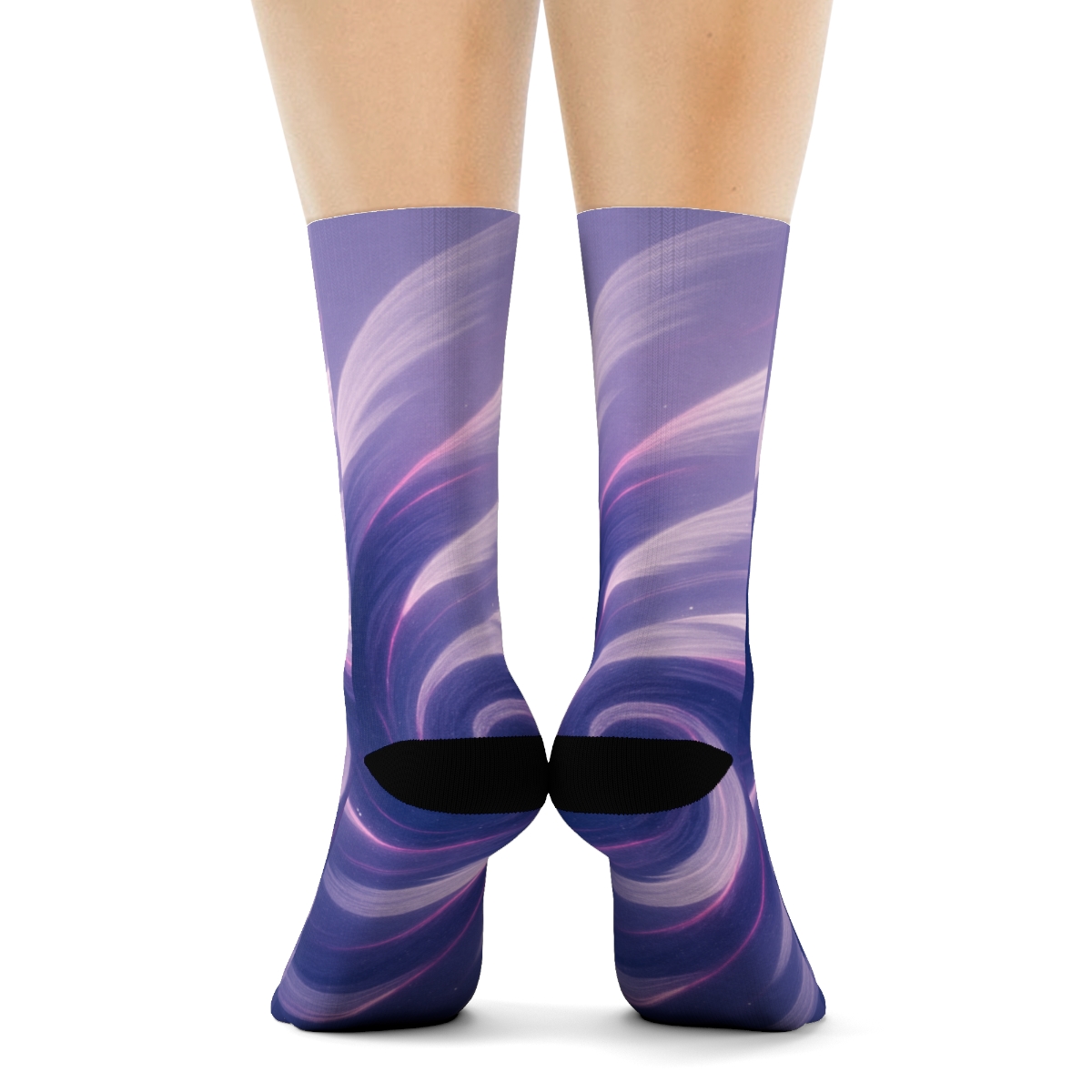 Hummingbird Wingbeat Vortex Script personalized cozy socks