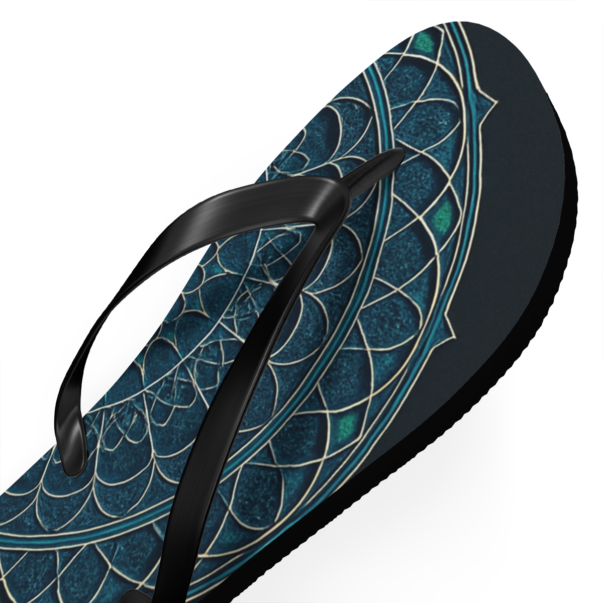 Prismatic Lattice Halo comfortable casual flip flops