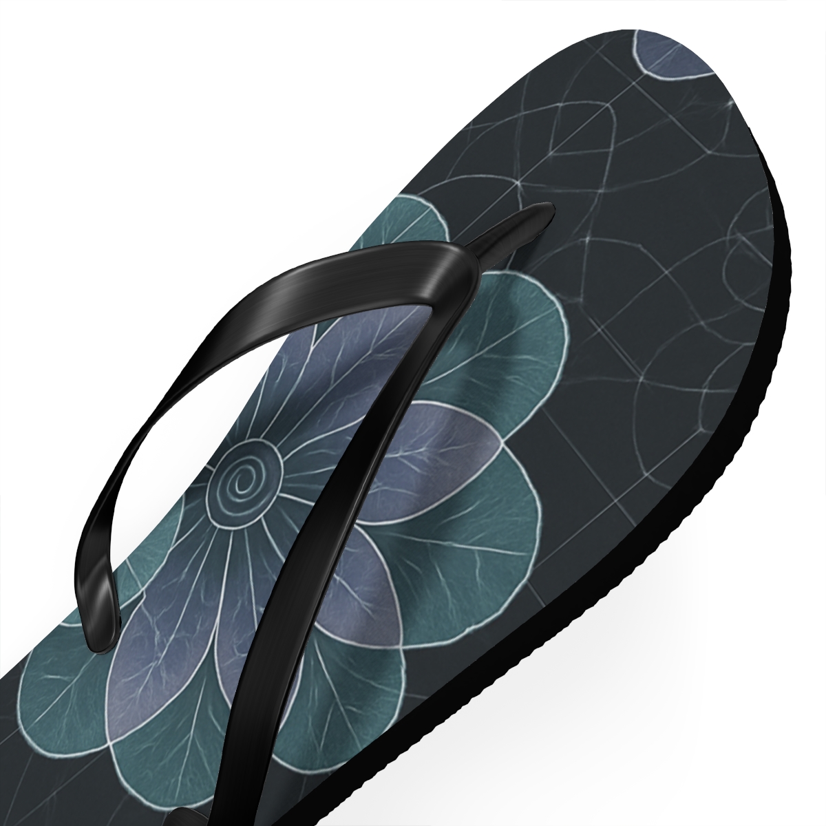 Camellia Vein Circuitry comfortable casual flip flops