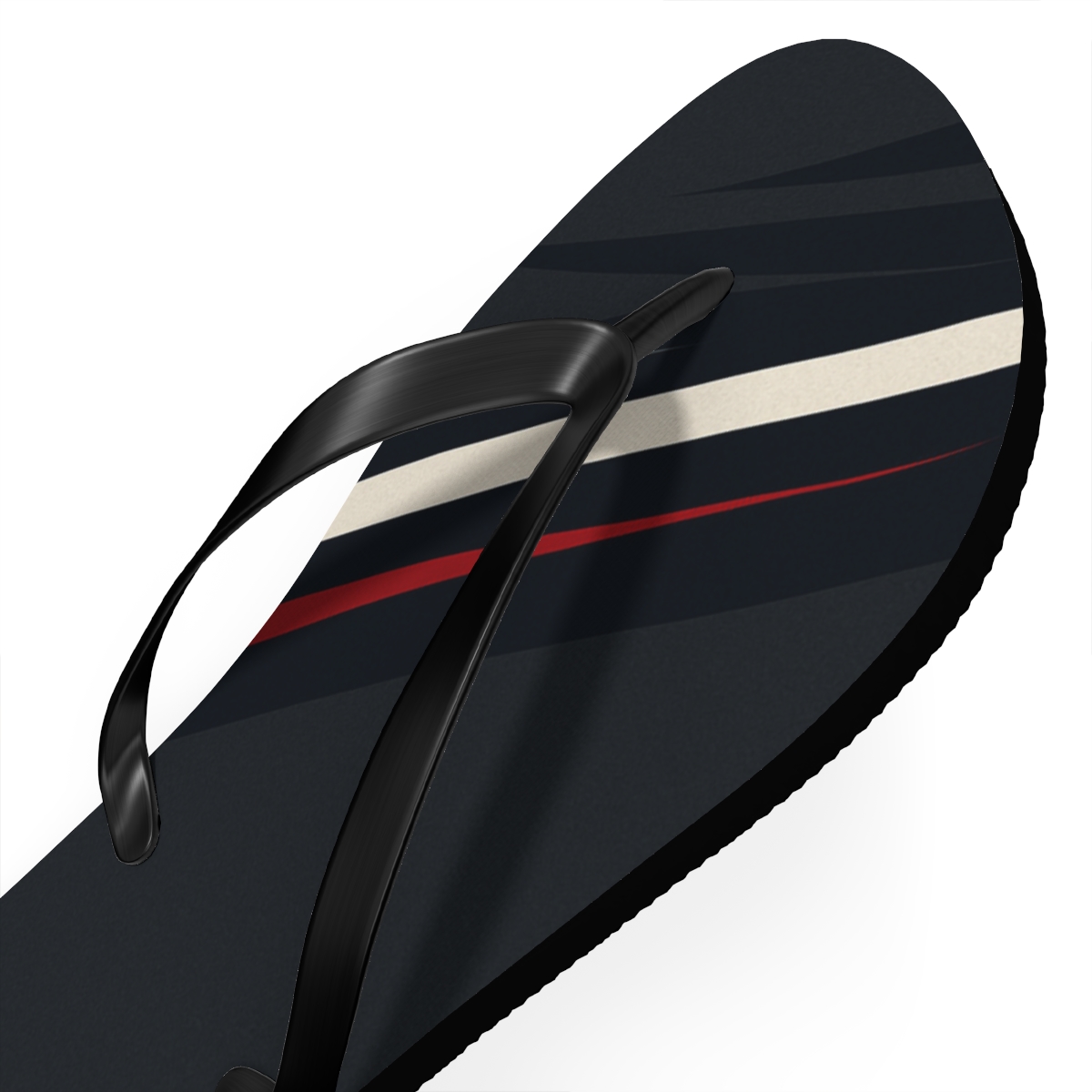 Stoop Velocity Ribbon designer logo flip flops