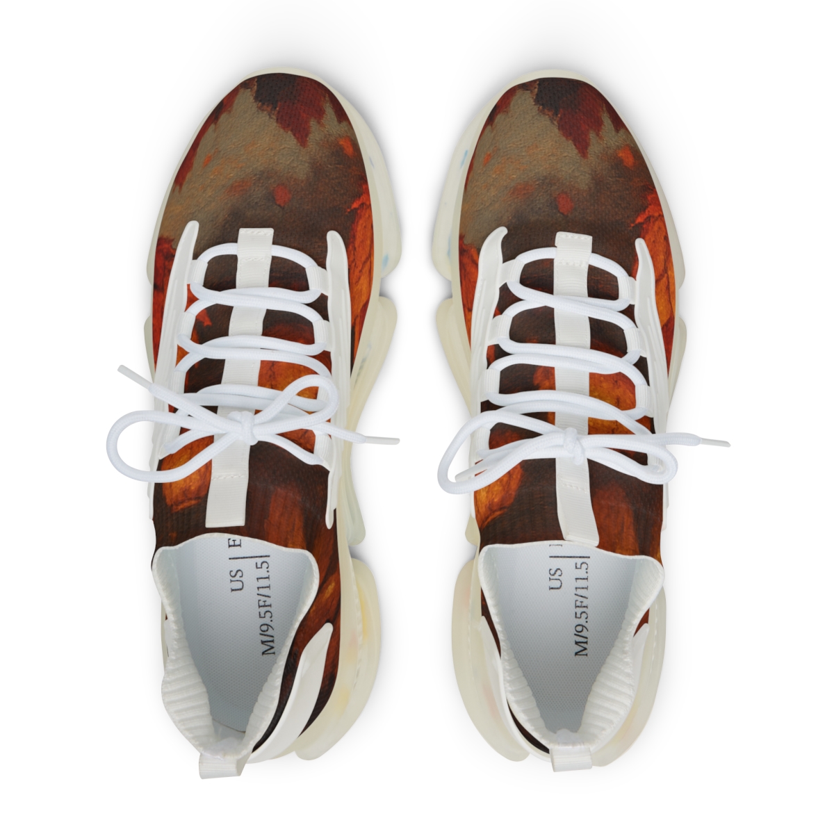 Autumn Lantern Mosaic comfortable running sneakers