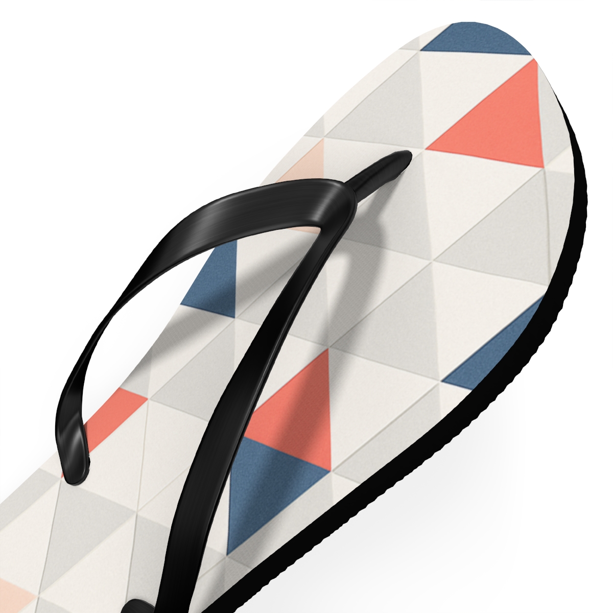 Microtile Prism Drift trendy printed flip flops