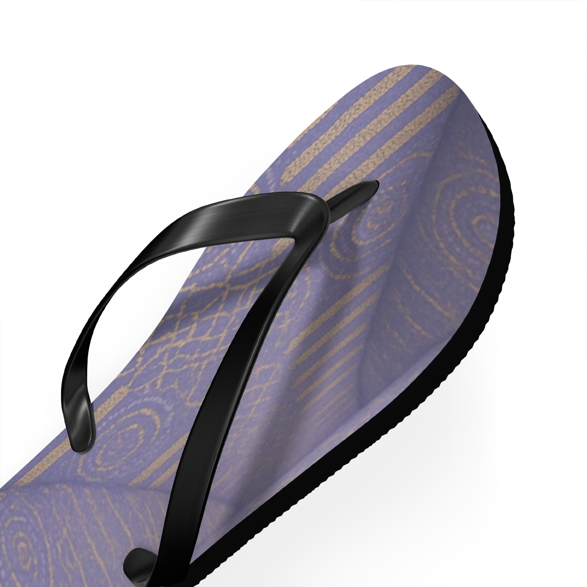 Lavender Lattice Breeze Flip Flops