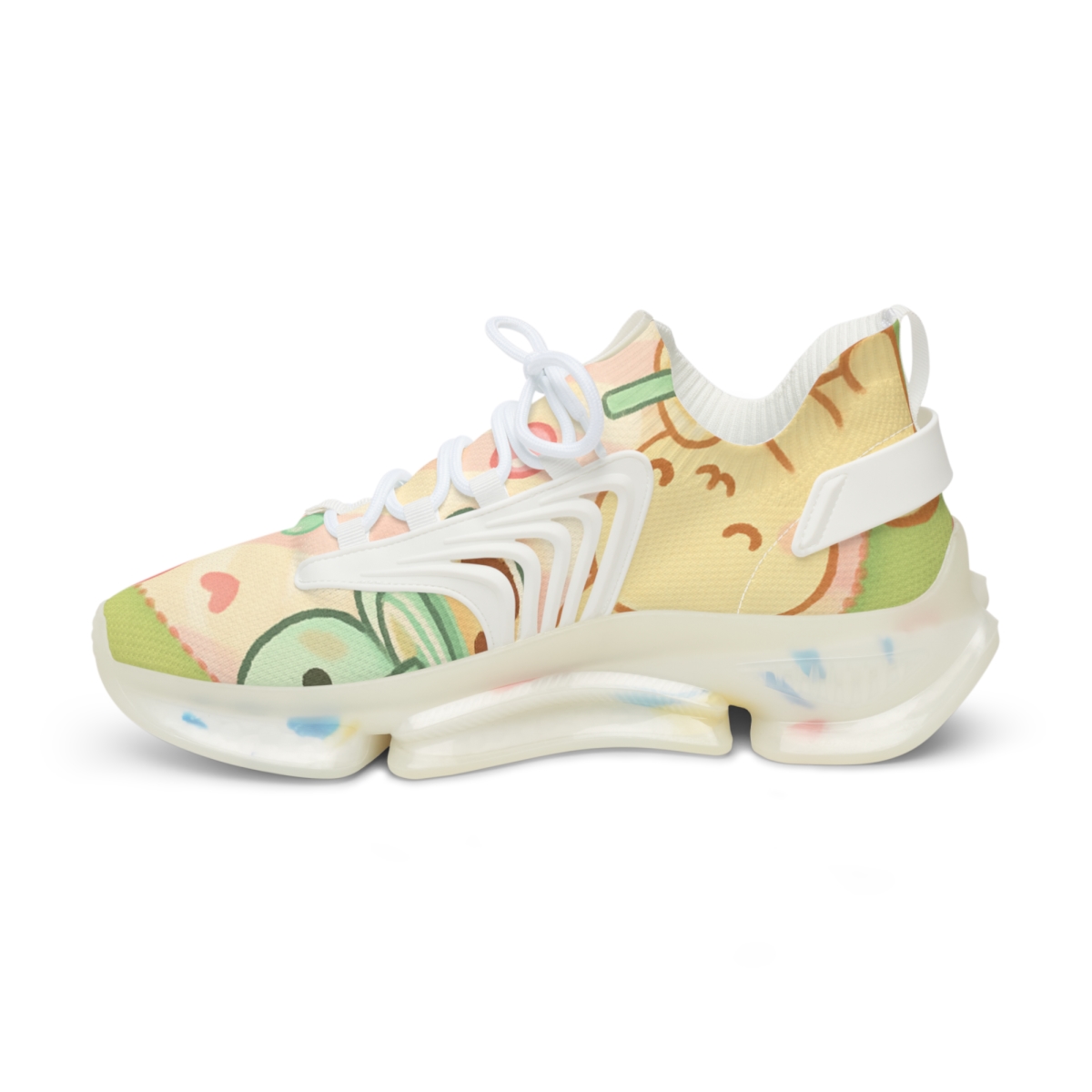 Bubble Tea Bunny Picnic trendy fashion sneakers
