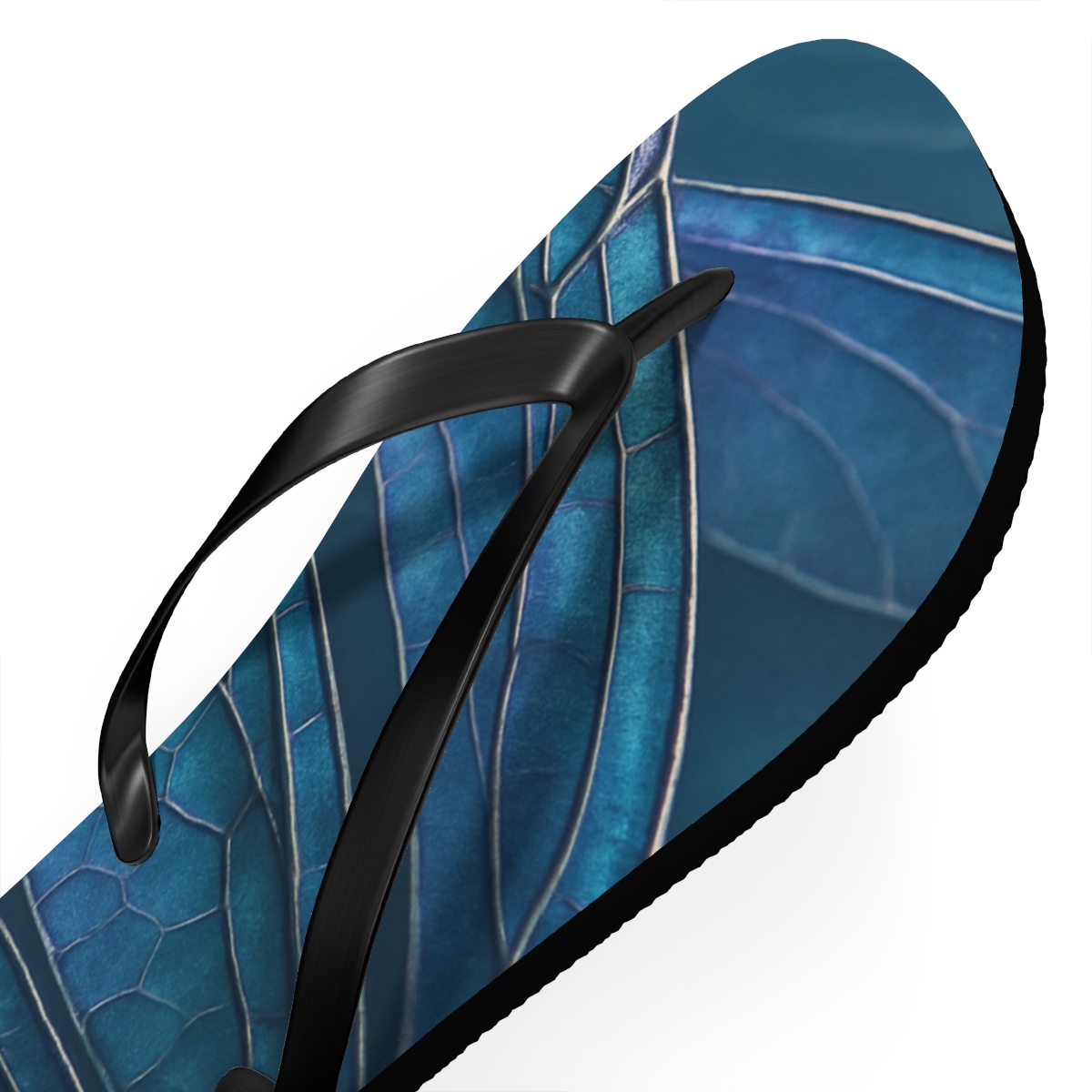 Dragonfly Wing Refraction Matrix soft sole flip flops