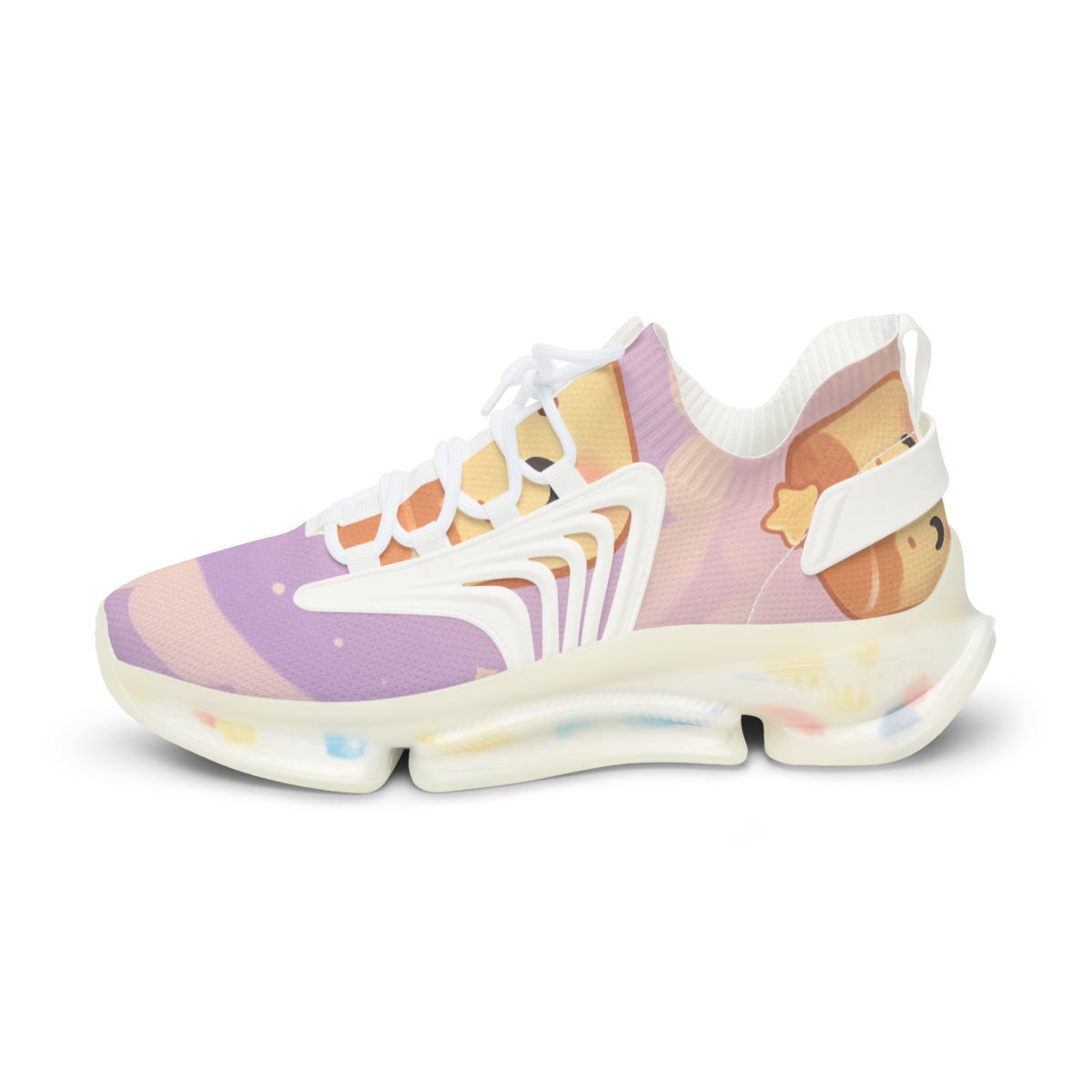 Sleepy Moon Pudding Patrol stylish casual sneakers