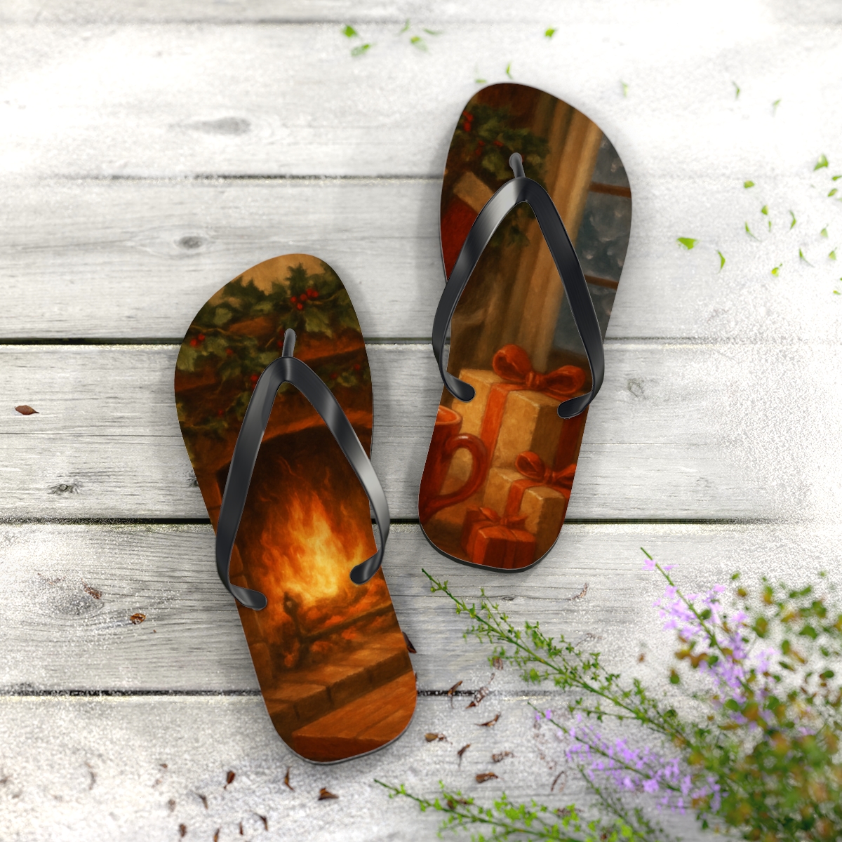 Ivy And Holly Hearth comfortable casual flip flops