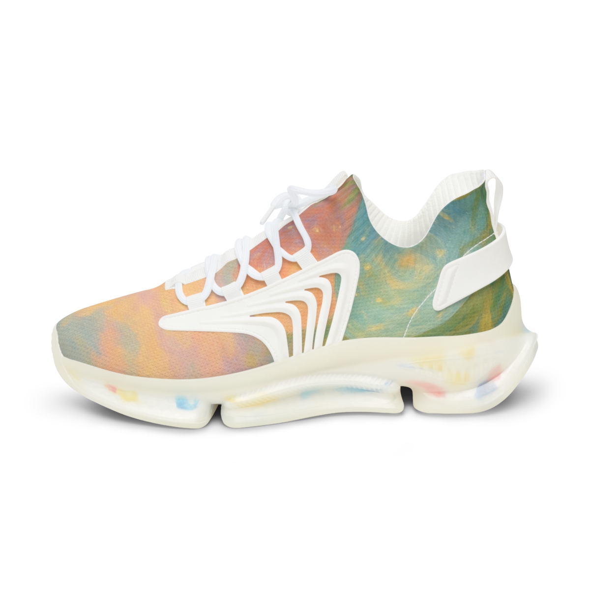 Spring Egg Nebula Bloom designer branded sneakers