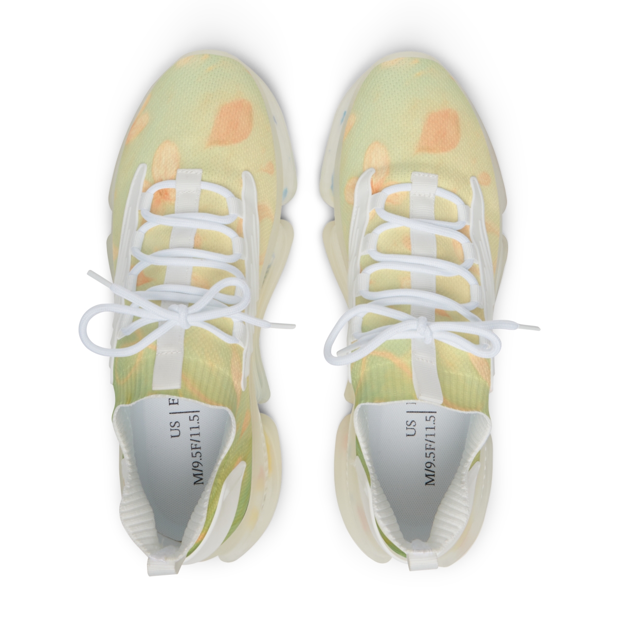 Spring Equinox Petal Drift personalized athletic sneakers