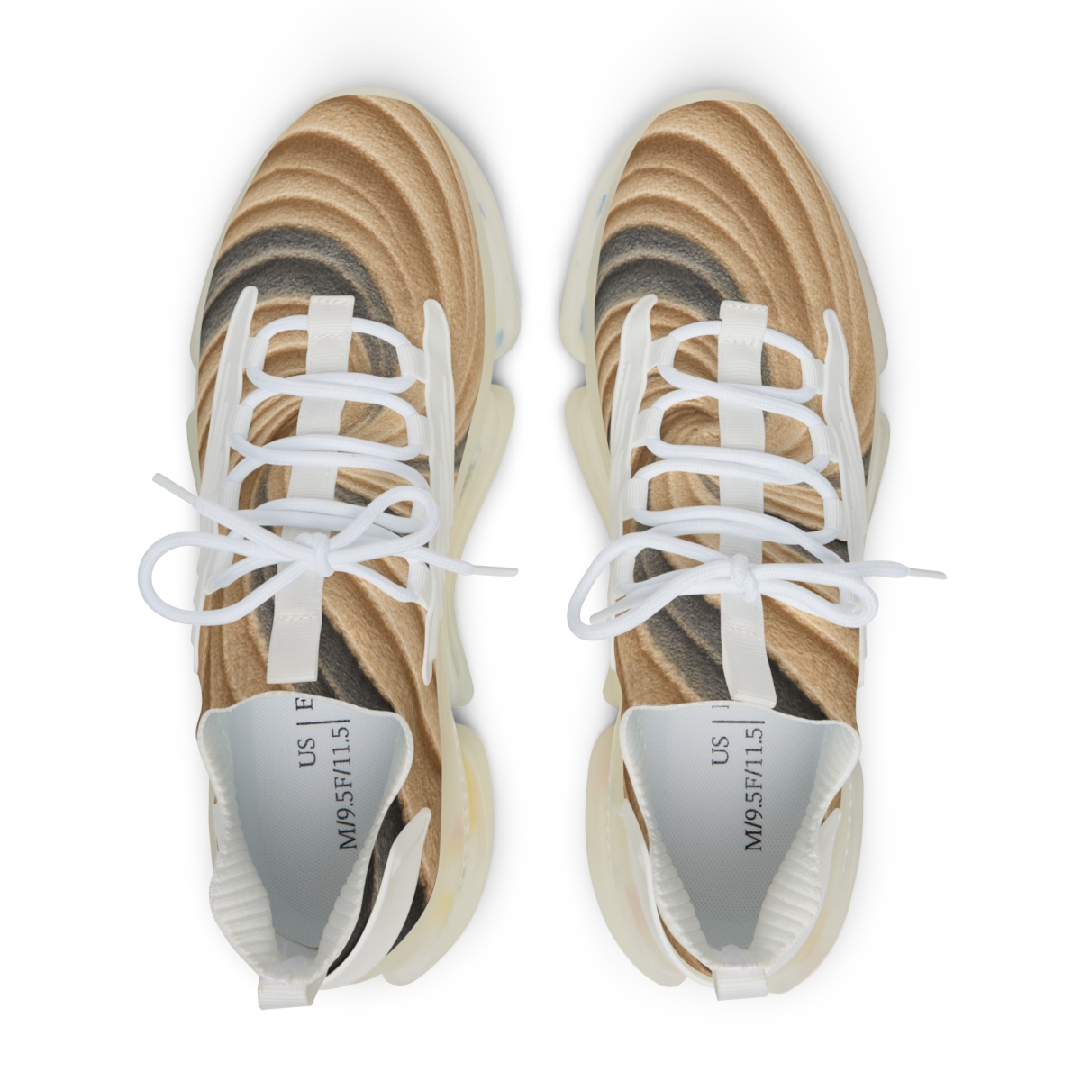 Wind Sculpted Ripple Weave stylish casual sneakers