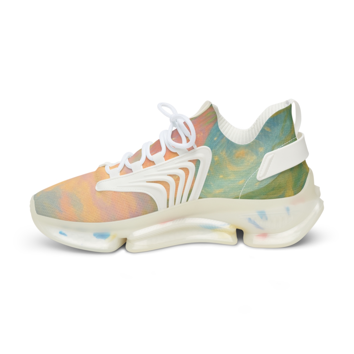 Spring Egg Nebula Bloom designer branded sneakers