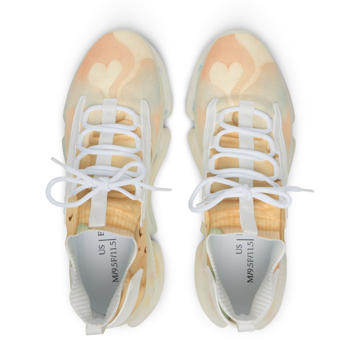 Mochi Cloud Tea Party designer branded sneakers