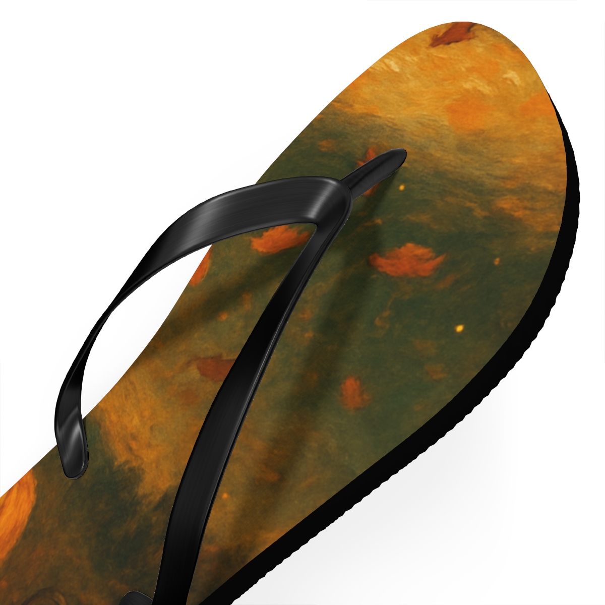 Autumn Harvest Aurora custom flip flops