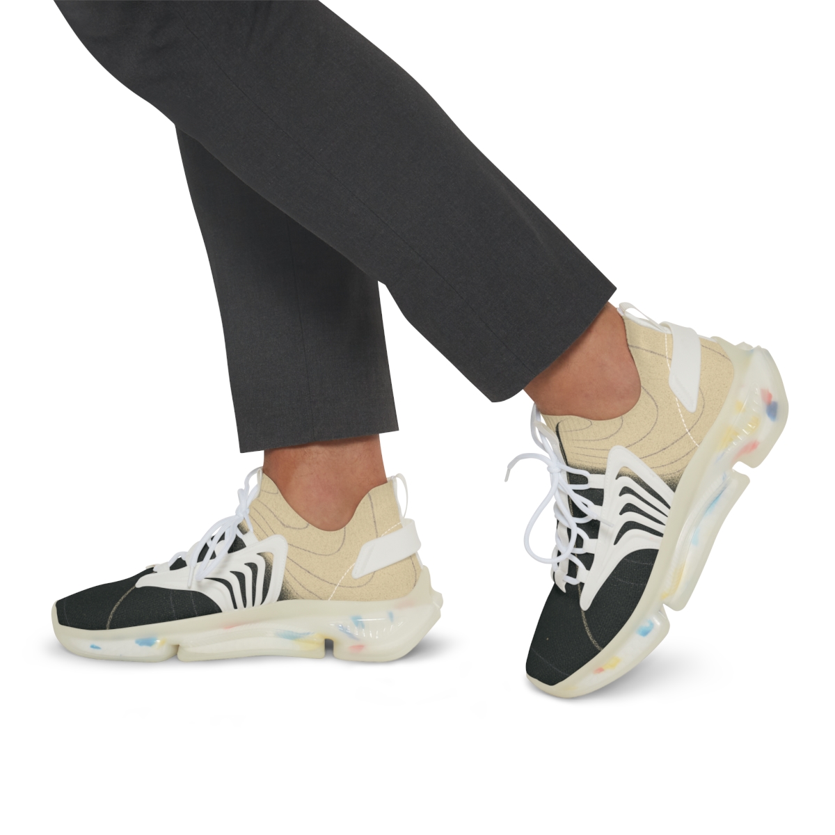 Antenna Reverie Of The Moth unique printed sneakers