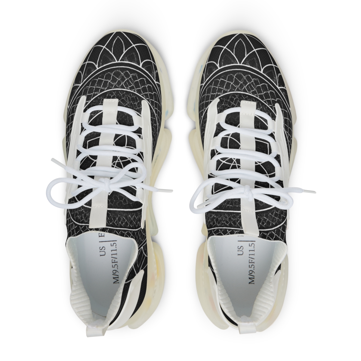 Obsidian Lattice Halo trendy fashion sneakers