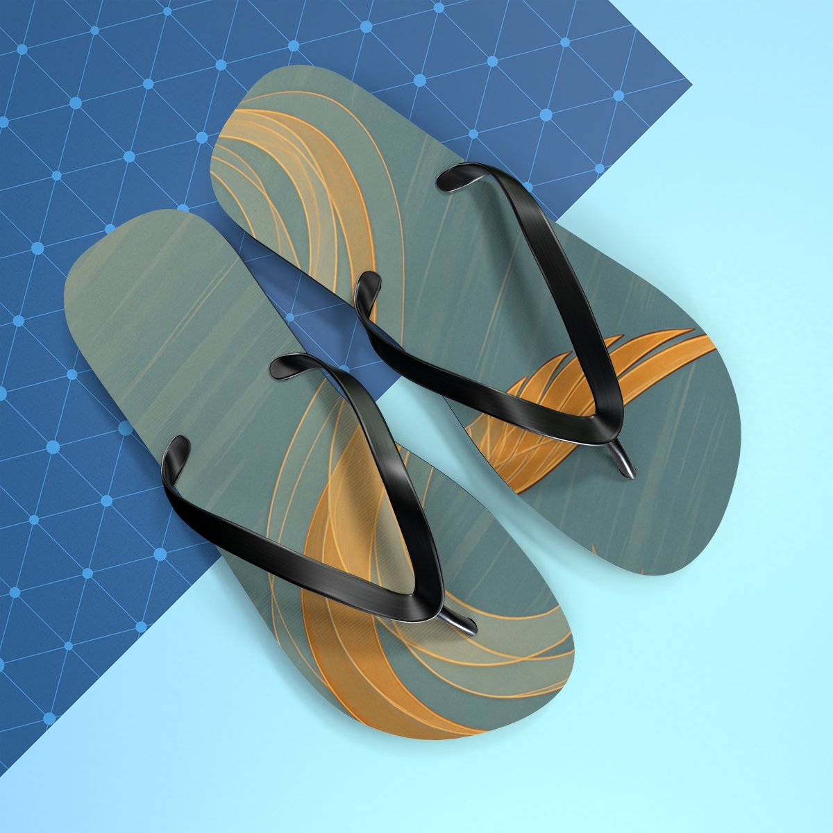 Hawk Thermal Draft trendy printed flip flops