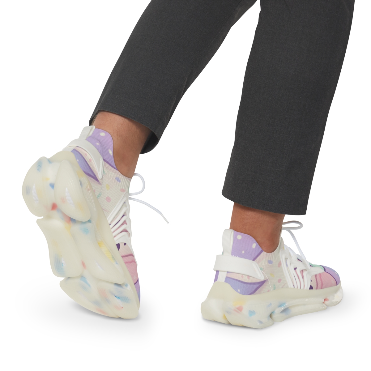 Cosmic Macaron Comet Parade stylish casual sneakers