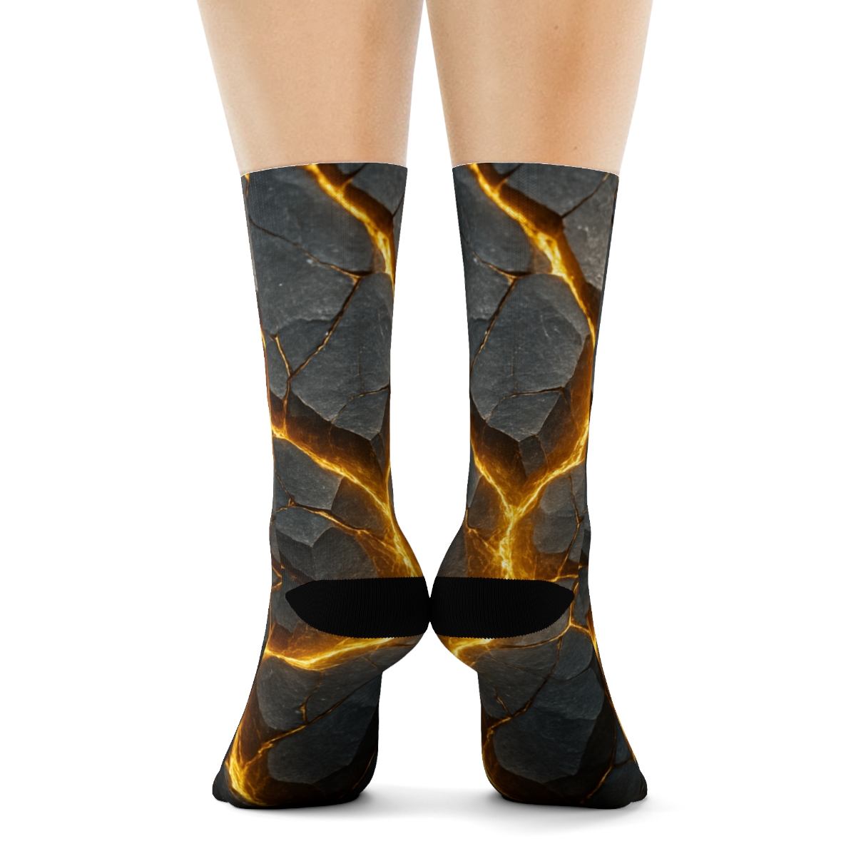 Auric Vein Tessellation personalized cozy socks