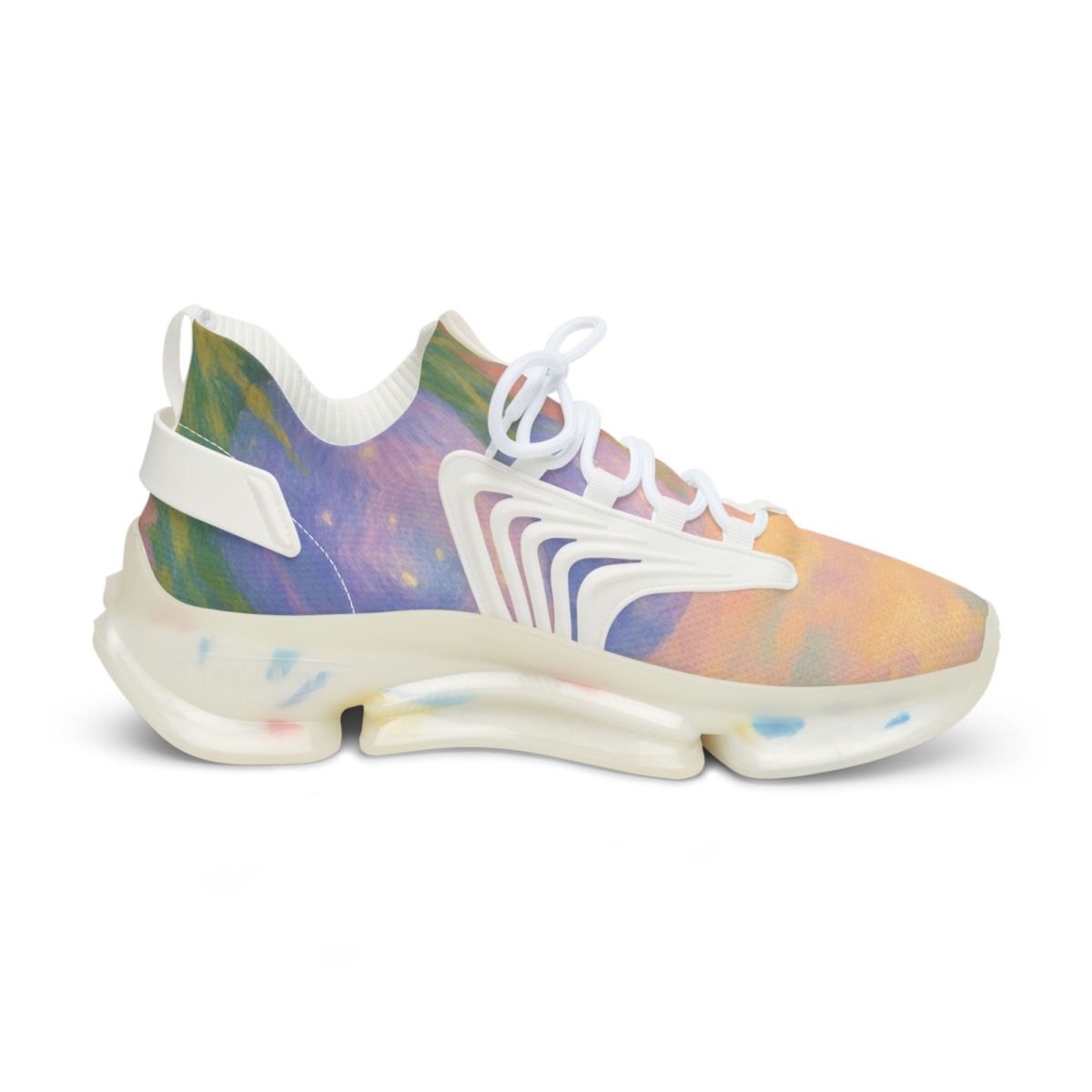 Spring Egg Nebula Bloom designer branded sneakers