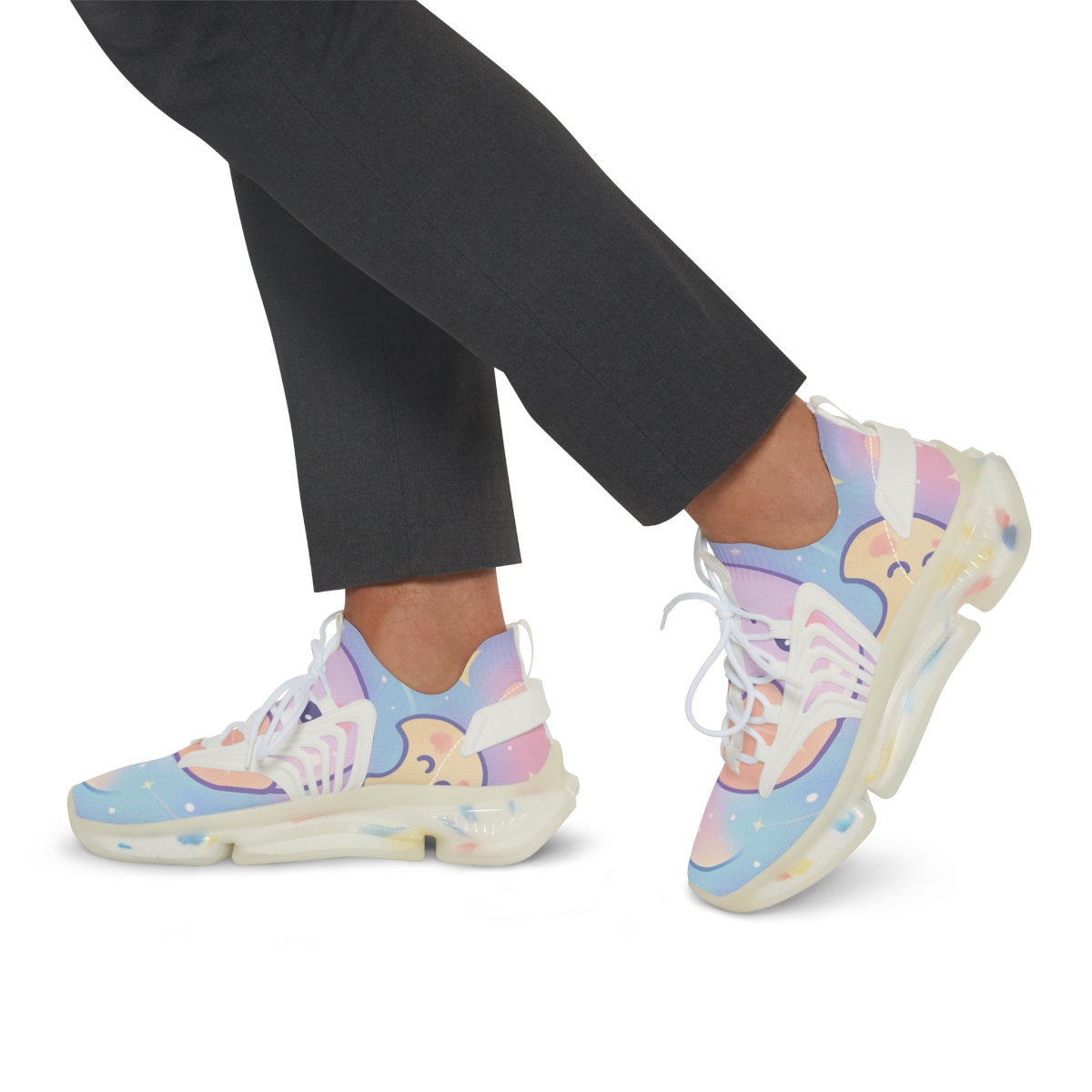 Pastel Planet Pudding Parade comfortable running sneakers