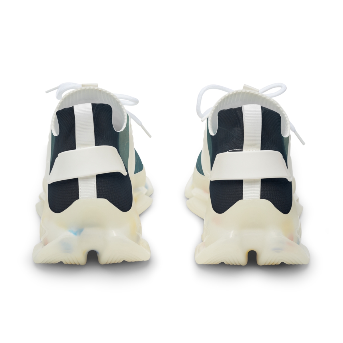 Crystal Veil Of The Glasswing Moth personalized athletic sneakers