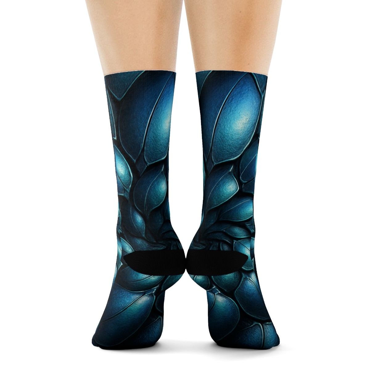 Chromatic Beetle Carapace Prism trendy colorful socks