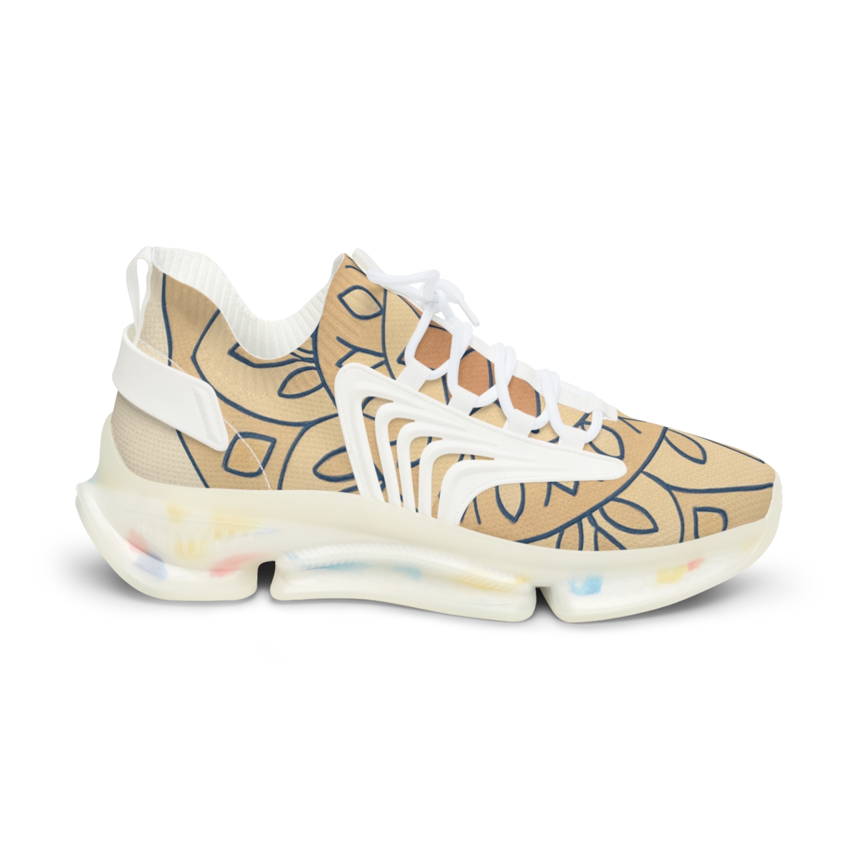 Desert Prism Rosette trendy fashion sneakers