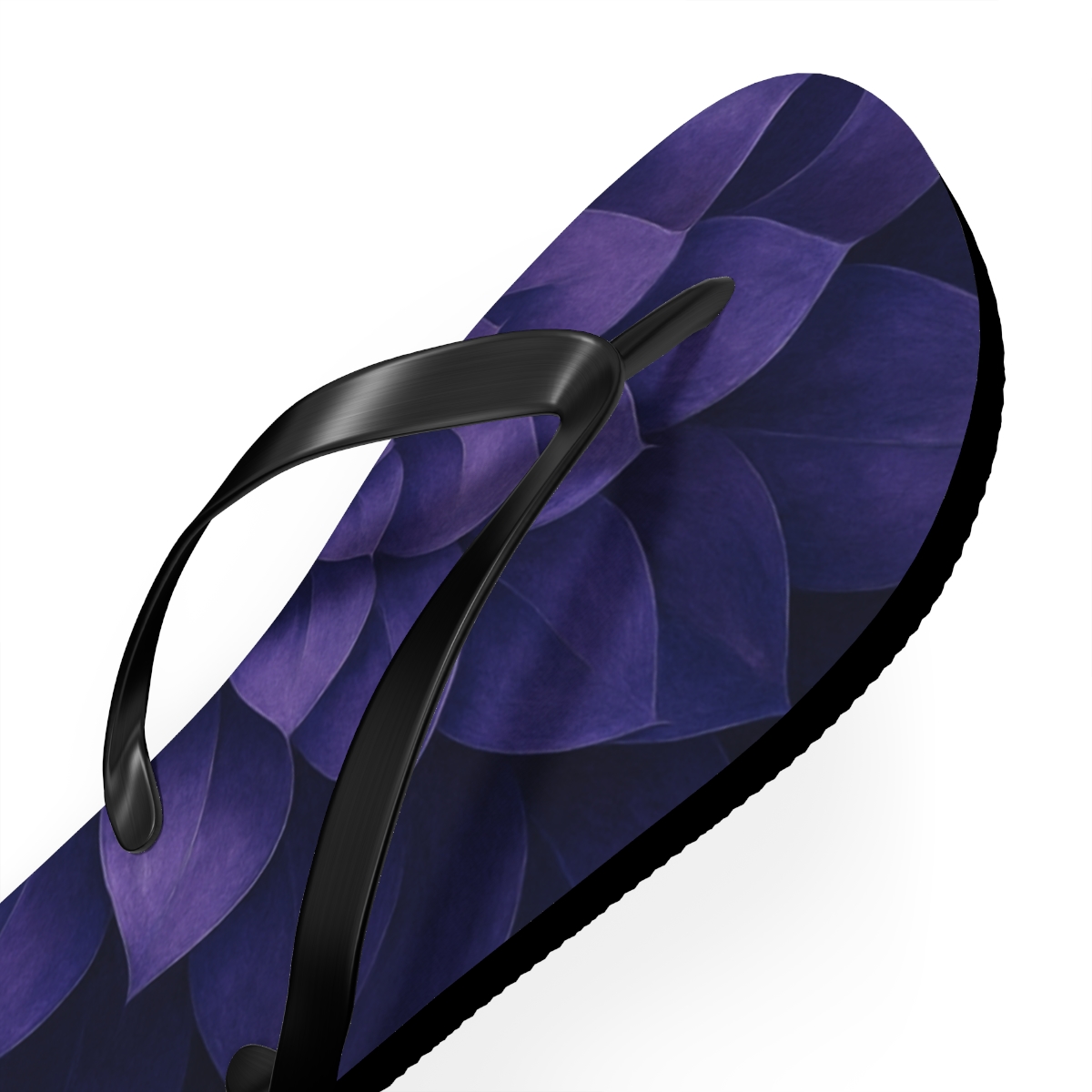 Lavender Spiral Bliss Flip Flops