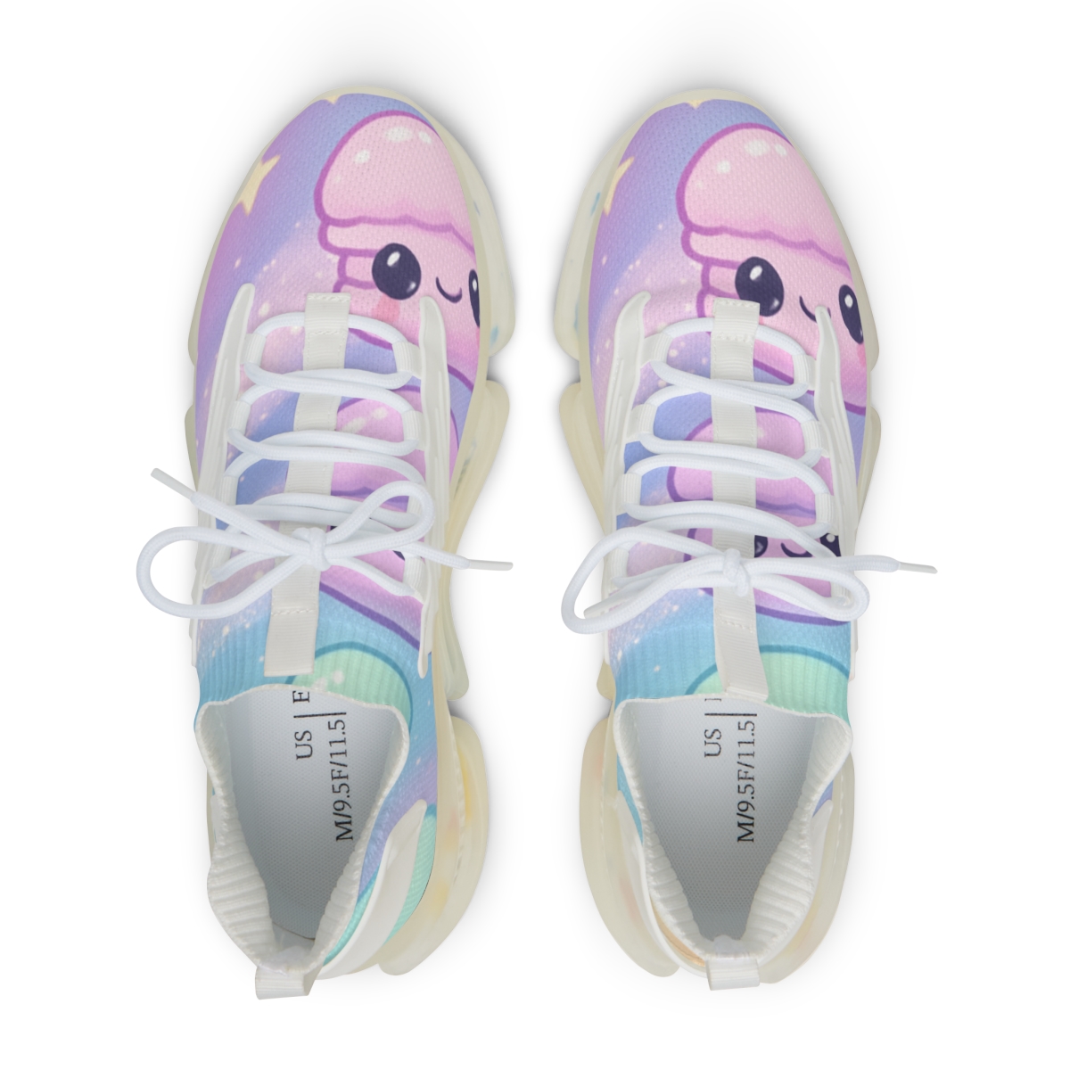 Cosmic Macaron Meteor Shower premium sport sneakers