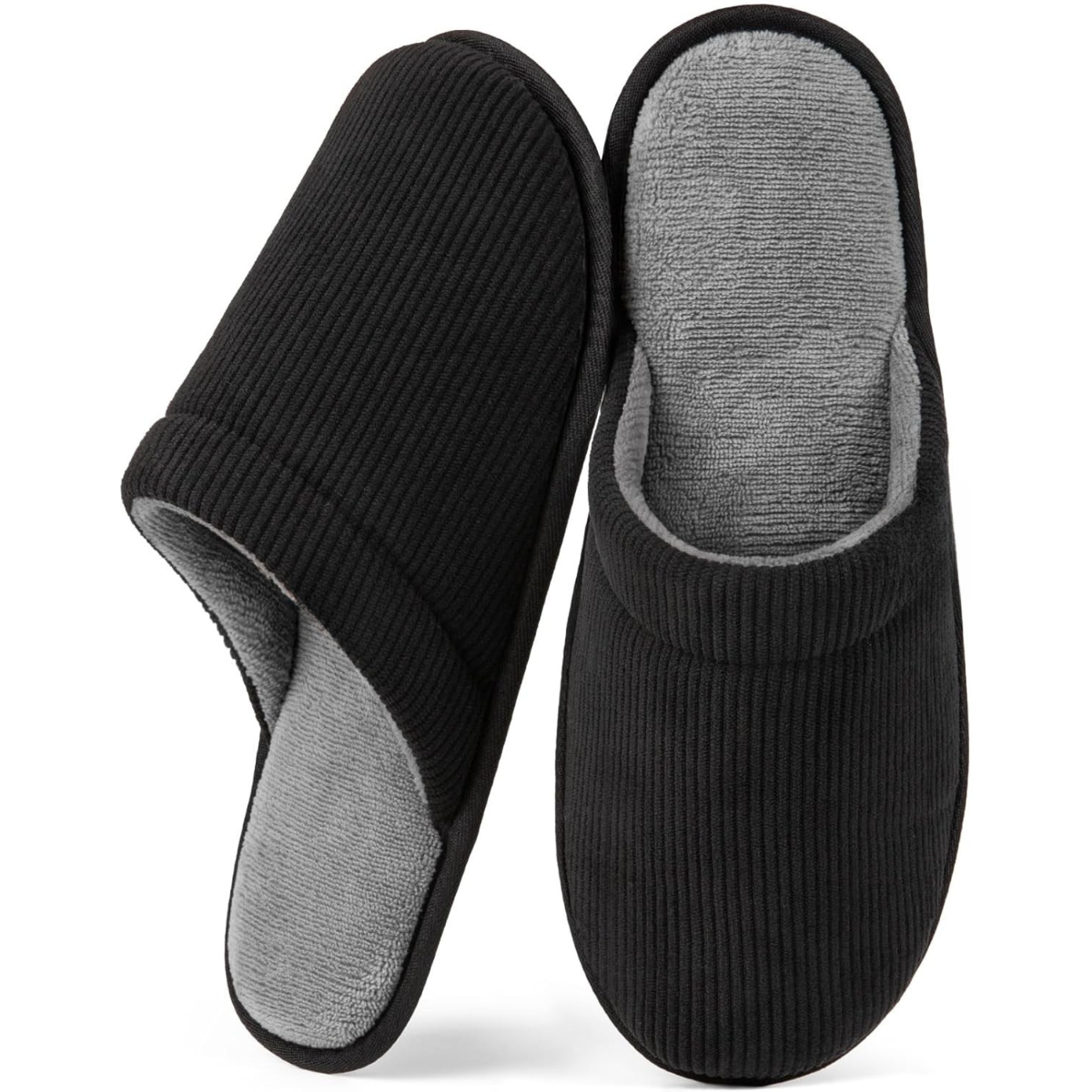 Corduroy Slip On Slippers