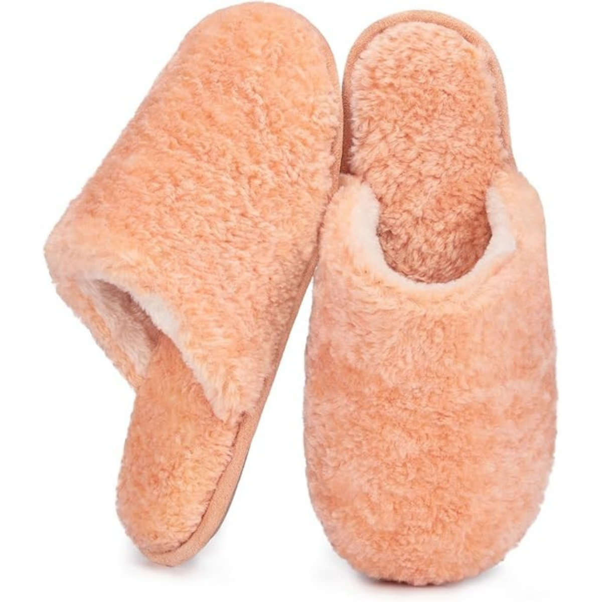 Fuzzy Slip On Slippers