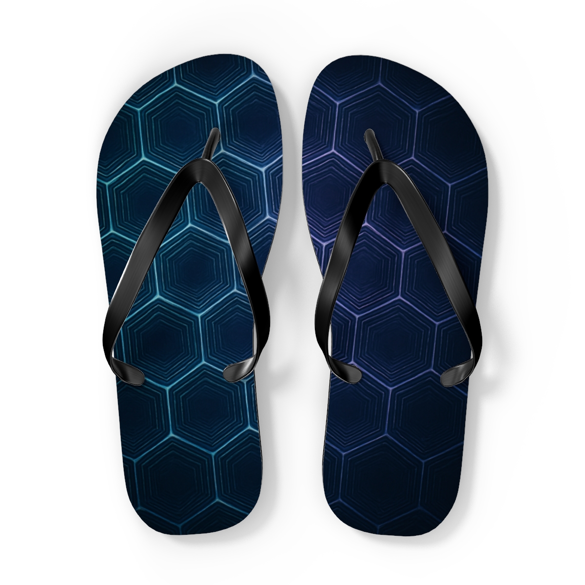 Moire Hex Weave Mirage comfortable casual flip flops