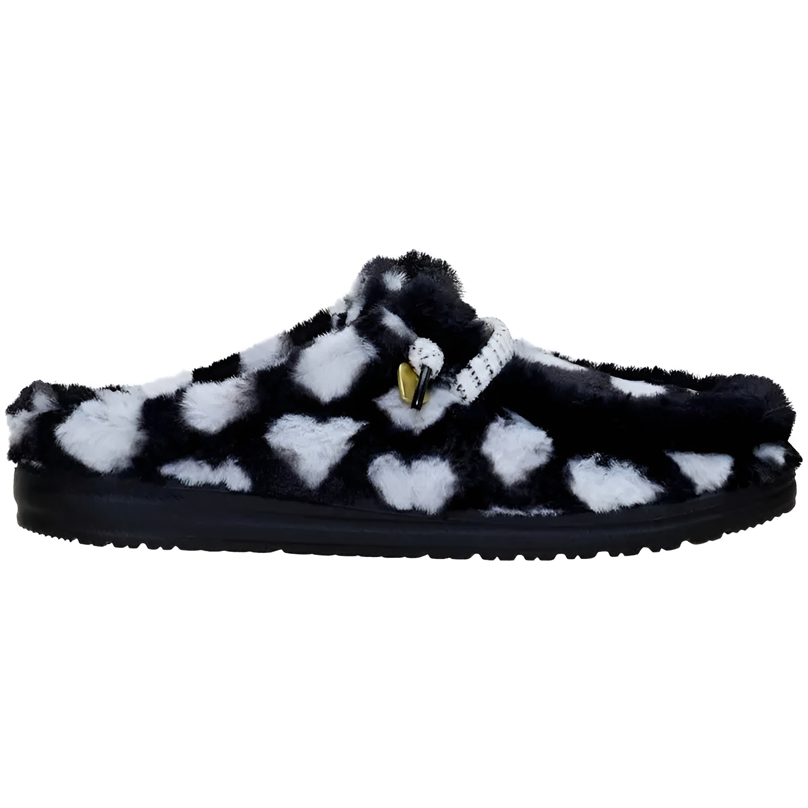 Comfortable Slip On Slipper With Cozy Sherpa Lining