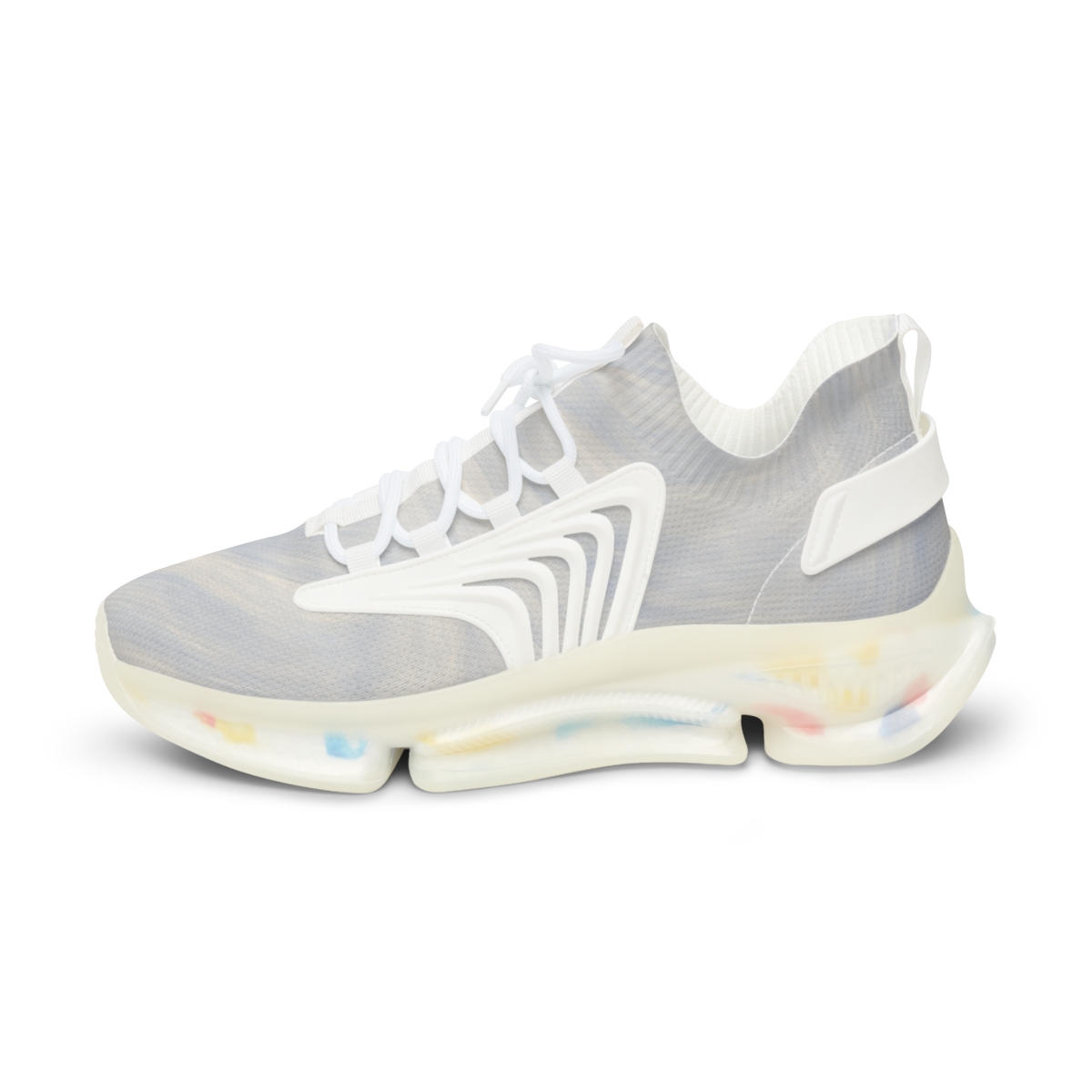 Cloud Band Wavefront Diagram custom sneakers