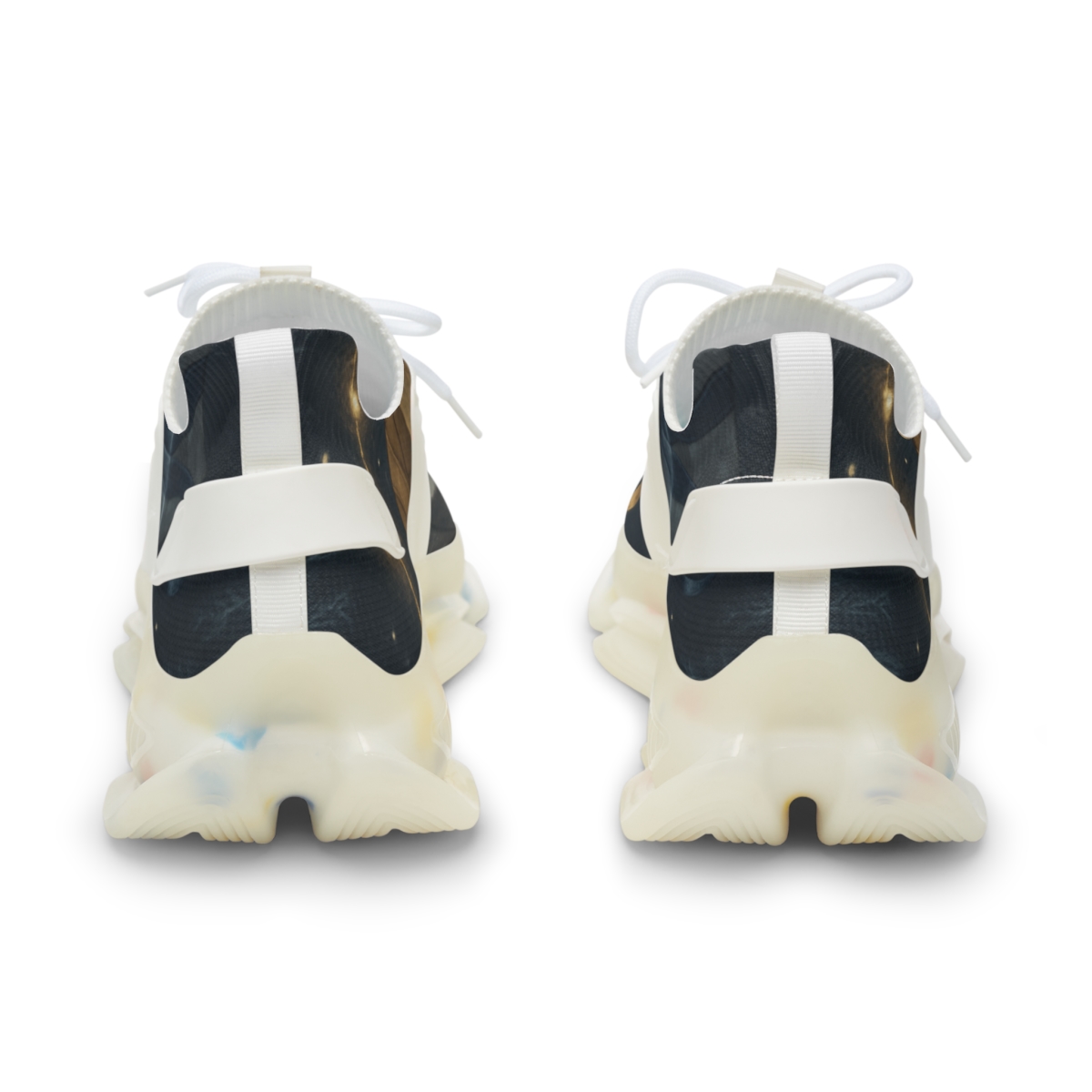 Winter Starlight Gift Ribbon custom sneakers