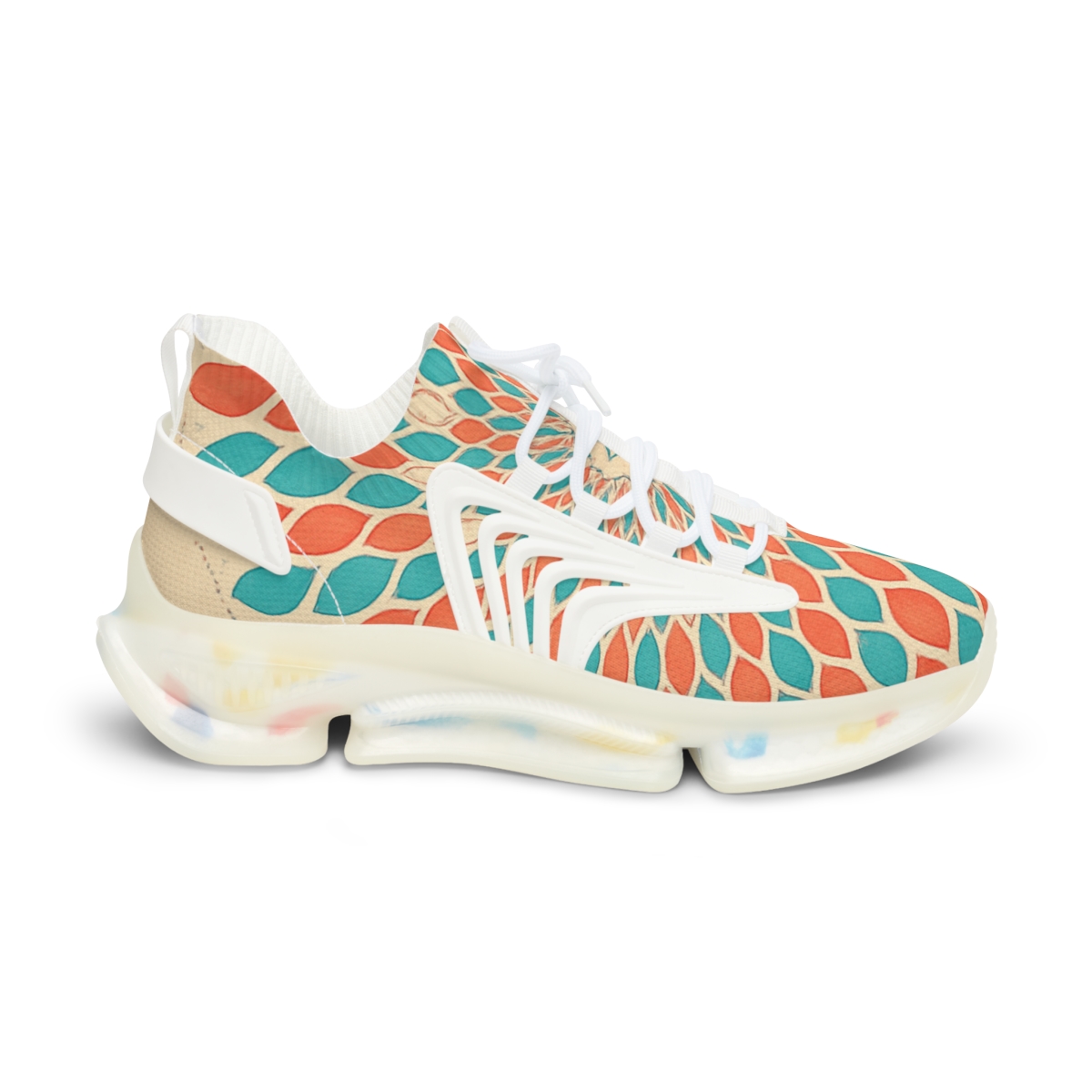 Petal Orbit Mosaic trendy fashion sneakers