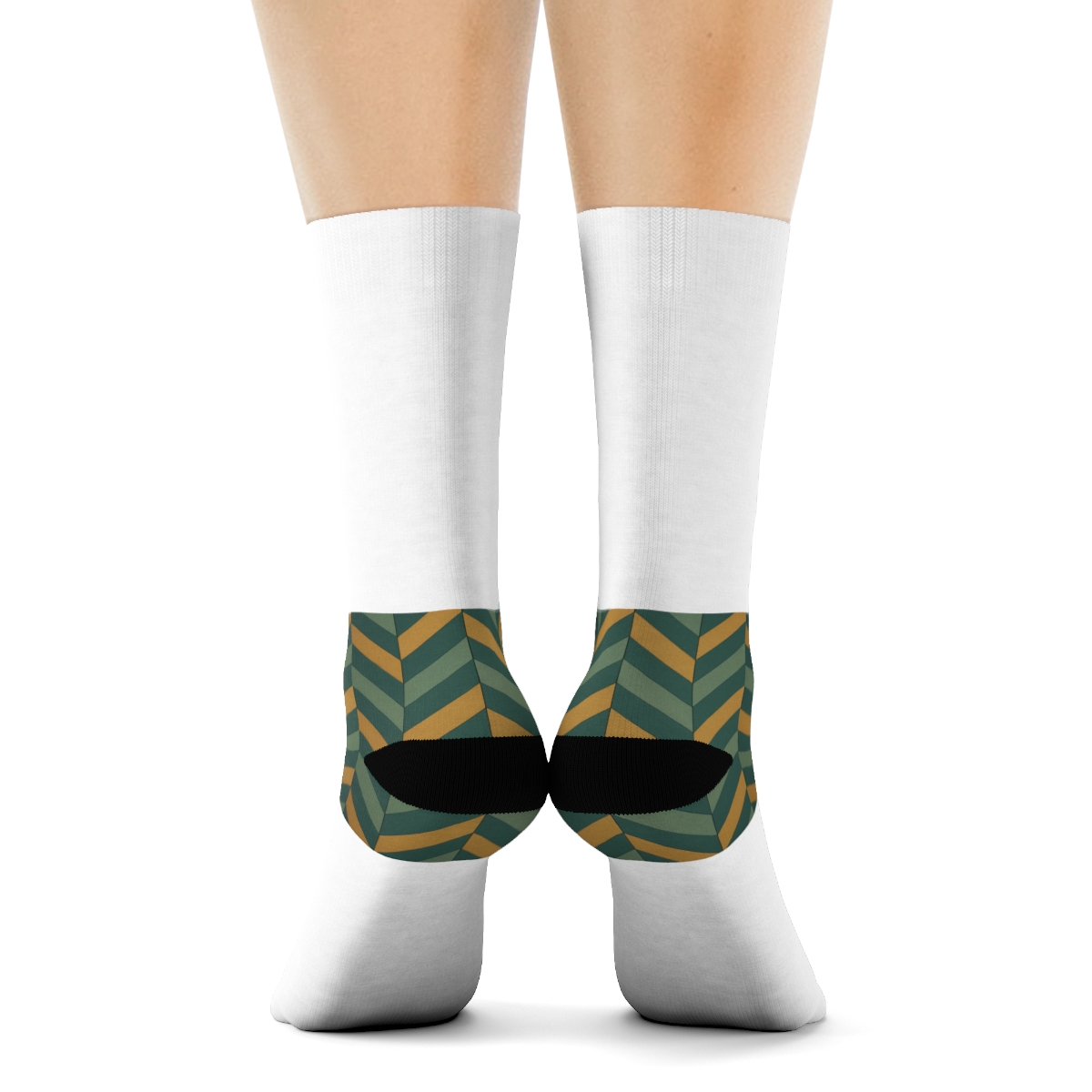 Midcentury Chevron Rhythm Socks