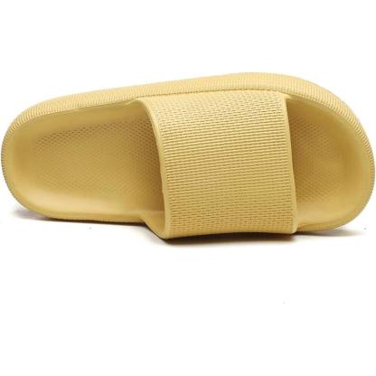Comfy Cushioned Thick Sole Slides – All Day Support-Cloud Cushion Slides