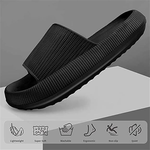 Quick Dry Summer Slides – Lightweight Comfort for All Day Wear - Cloud Cushion Slides