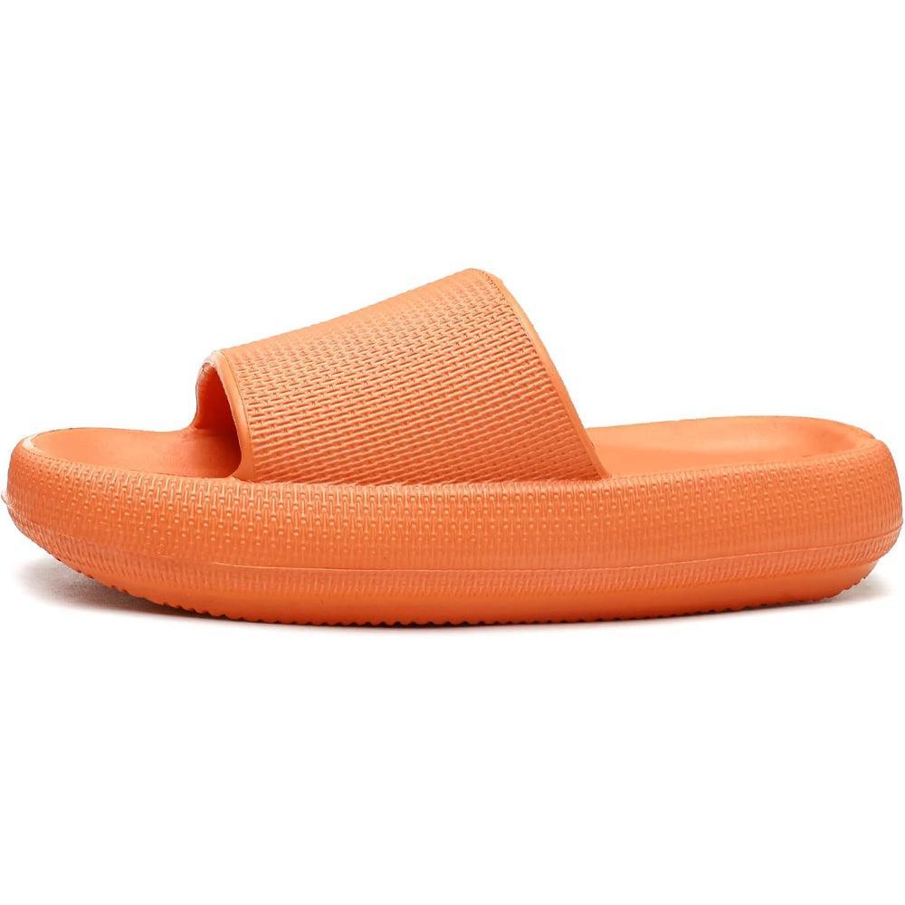 Comfy Cushioned Thick Sole Slides – All Day Support-Cloud Cushion Slides