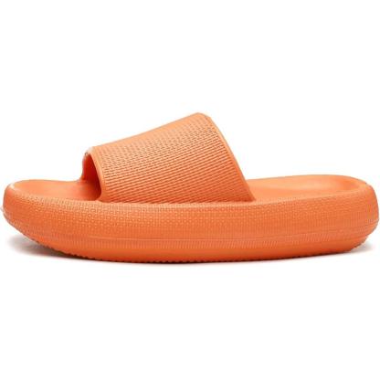 Comfy Cushioned Thick Sole Slides – All Day Support-Cloud Cushion Slides